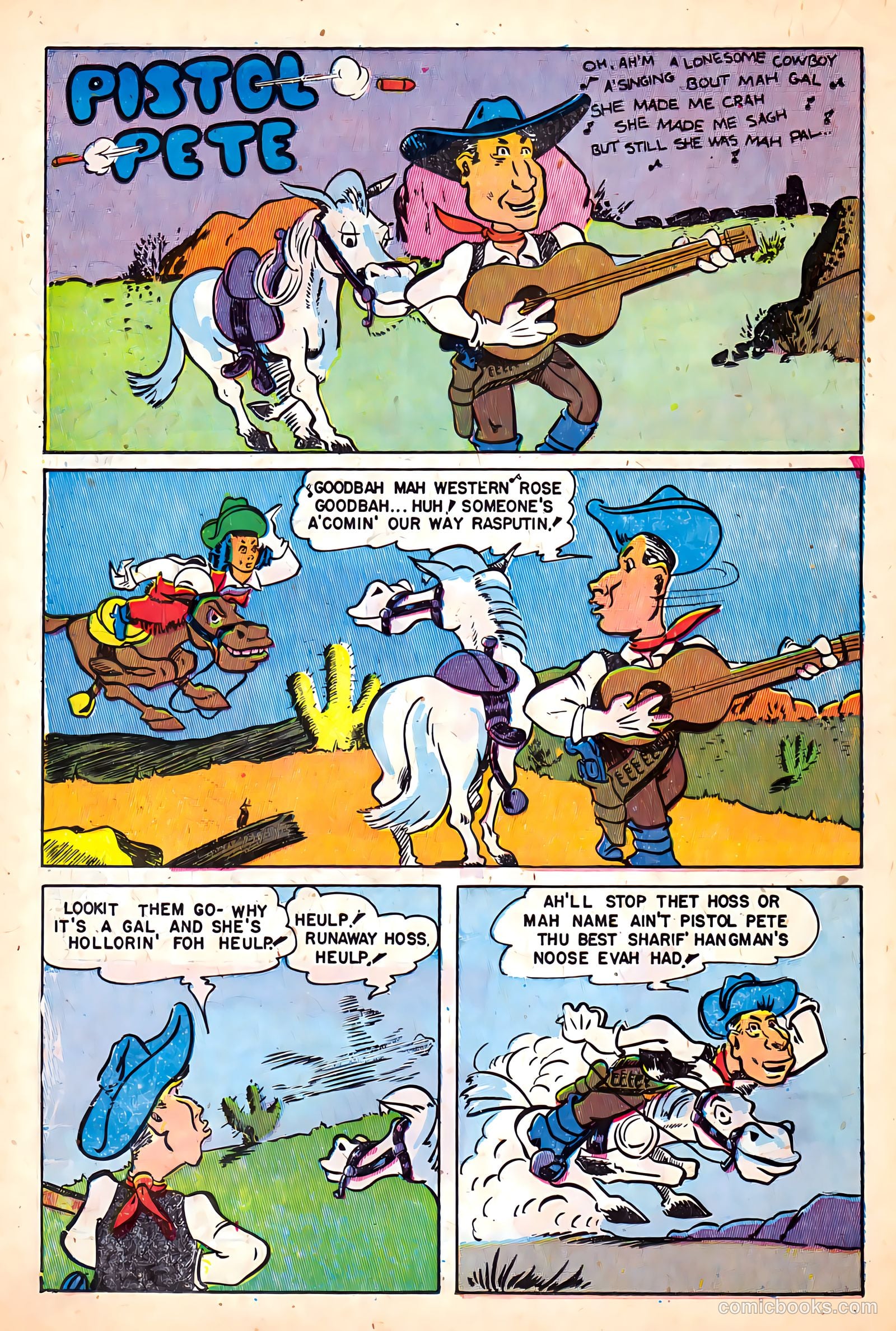 Cowboy Western Comics #17 — page 22 of 36