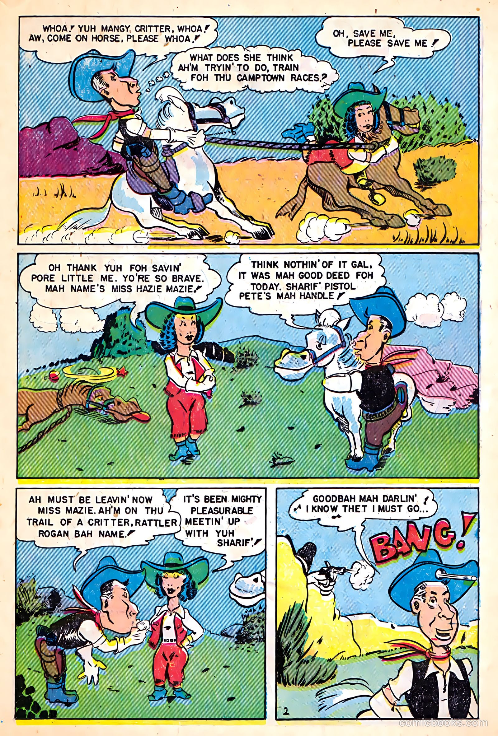 Cowboy Western Comics #17 — page 23 of 36