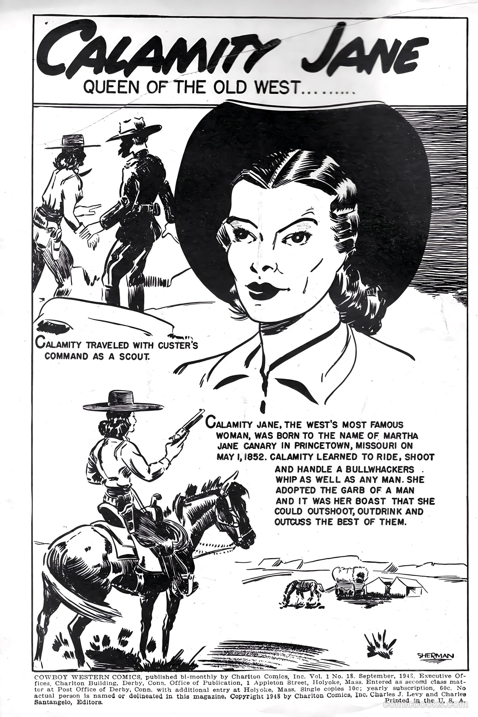 Cowboy Western Comics #18 — page 3 of 37