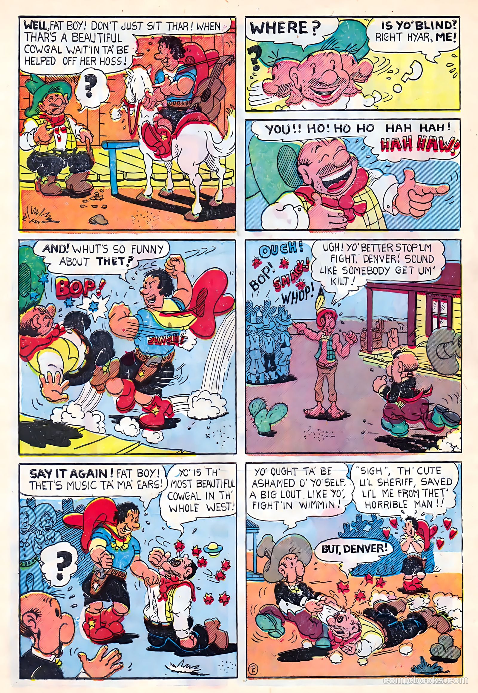 Cowboy Western Comics #18 — page 9 of 37