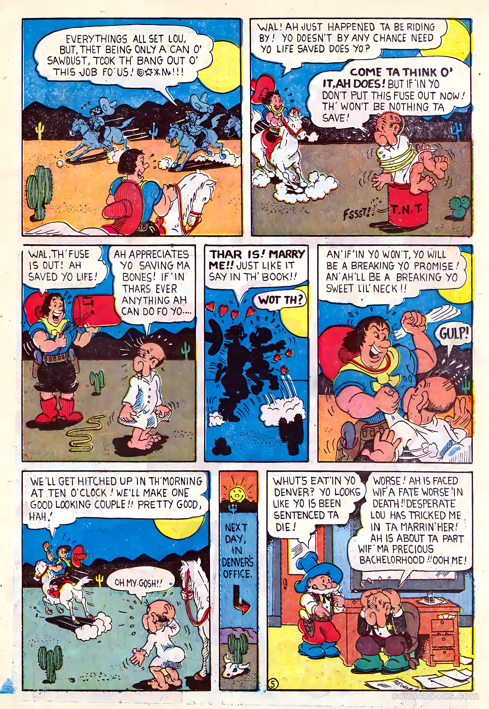 Cowboy Western Comics #18 — page 12 of 37