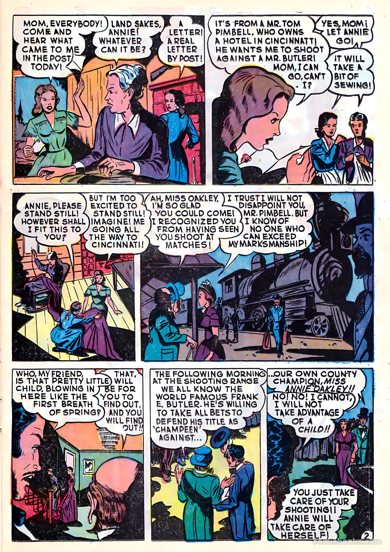 Cowboy Western Comics #18 — page 22 of 37
