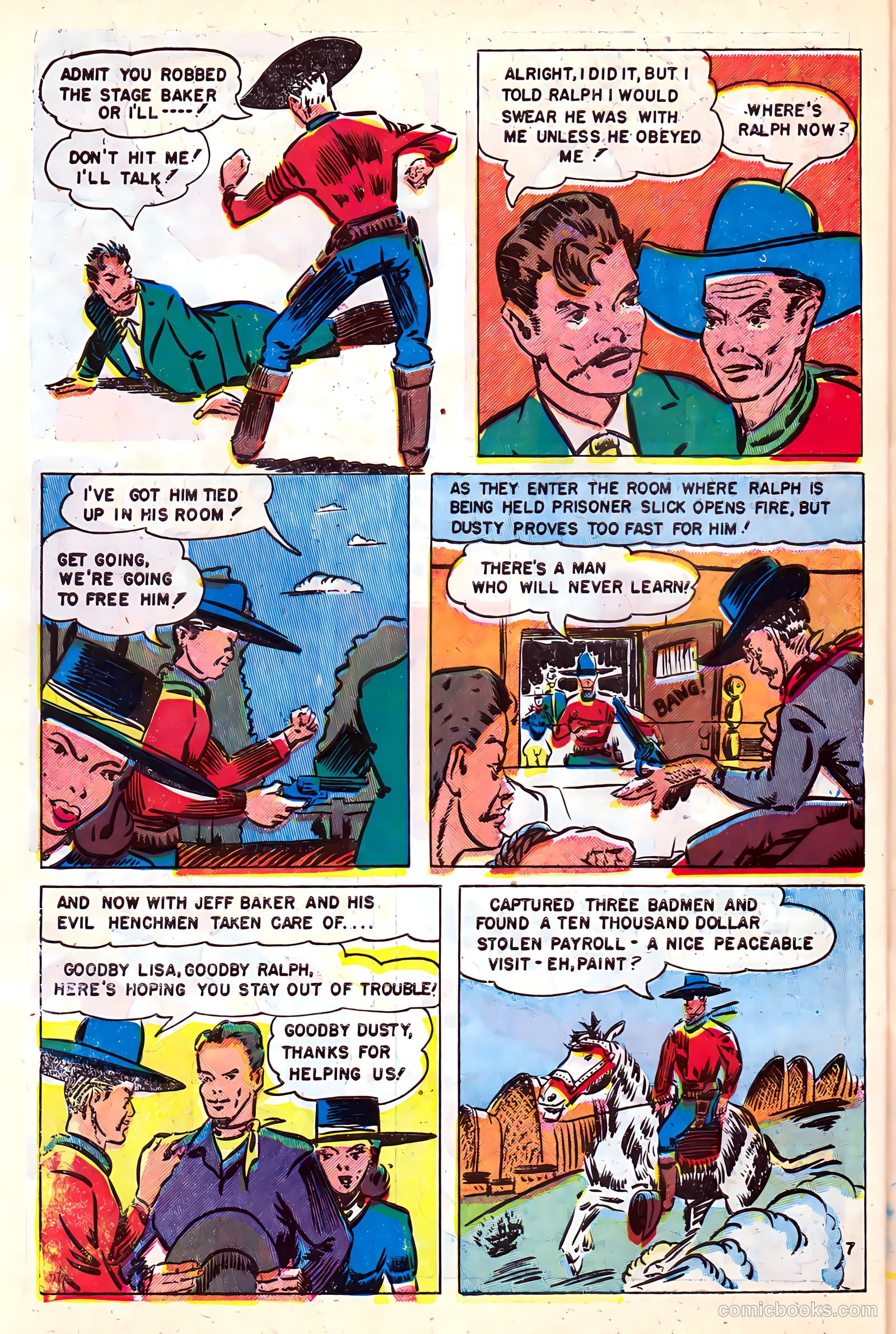 Cowboy Western Comics #18 — page 31 of 37