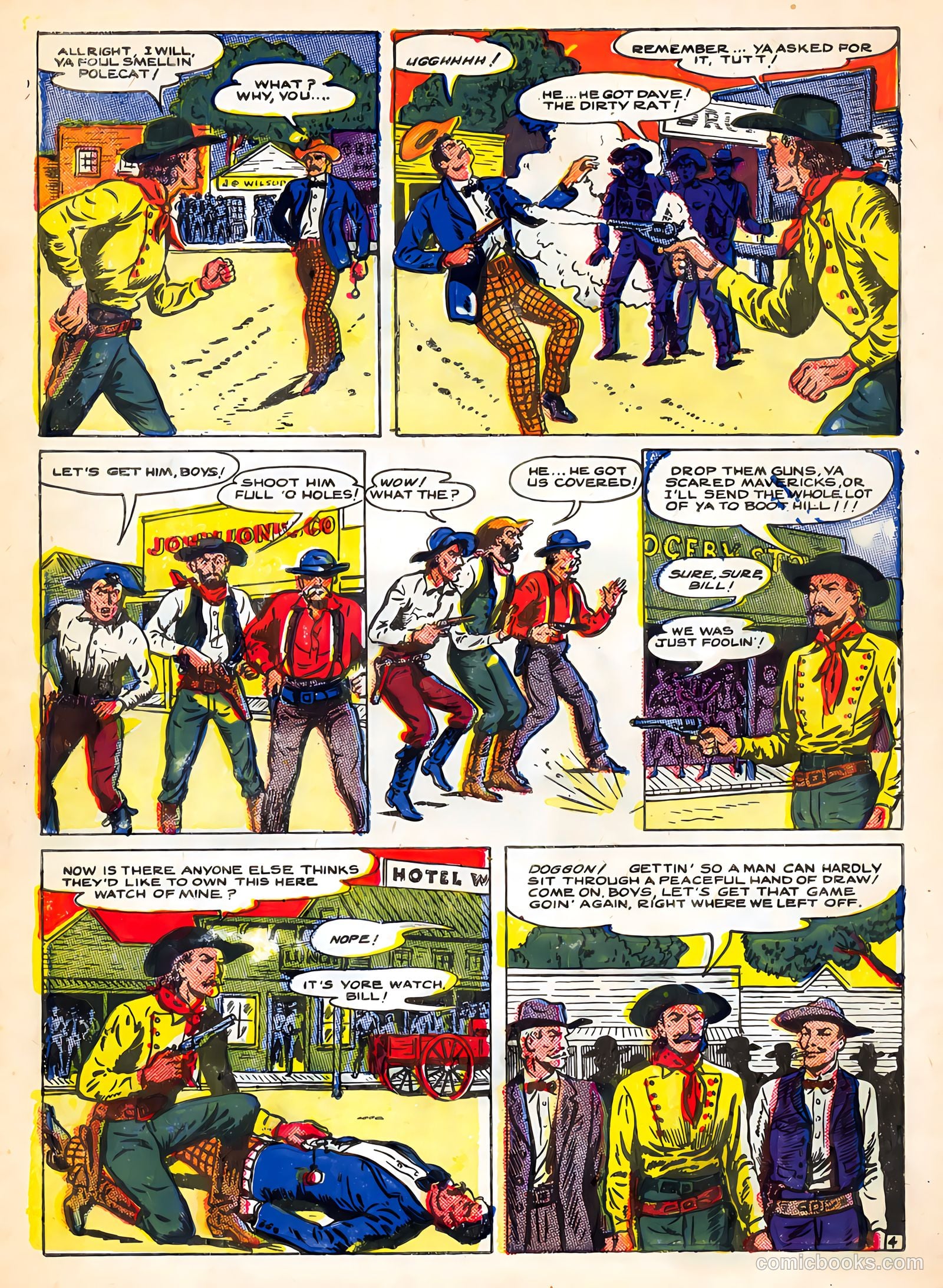 Cowboy Western Comics #19 — page 34 of 36