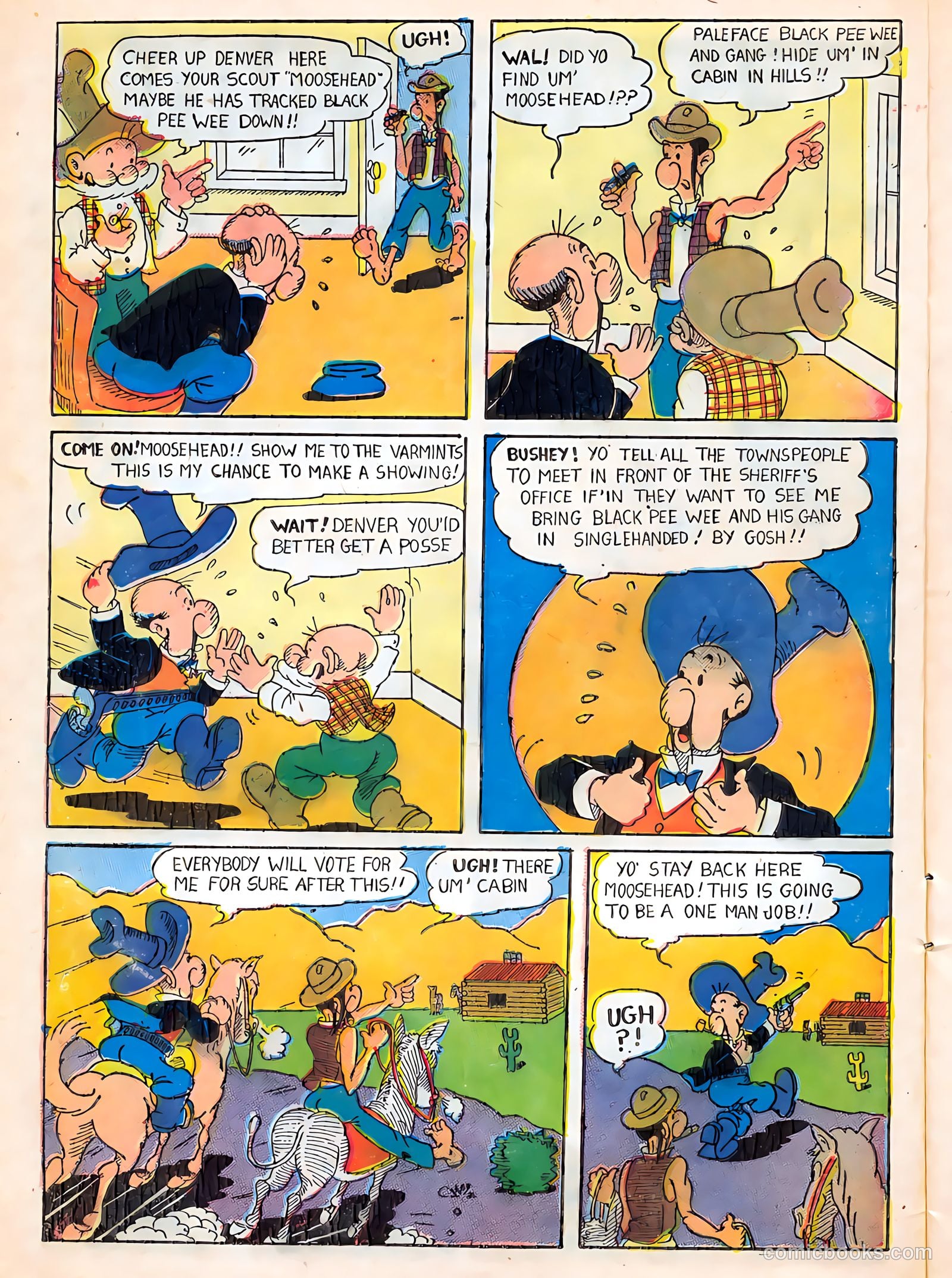 Cowboy Western Comics #19 — page 8 of 36