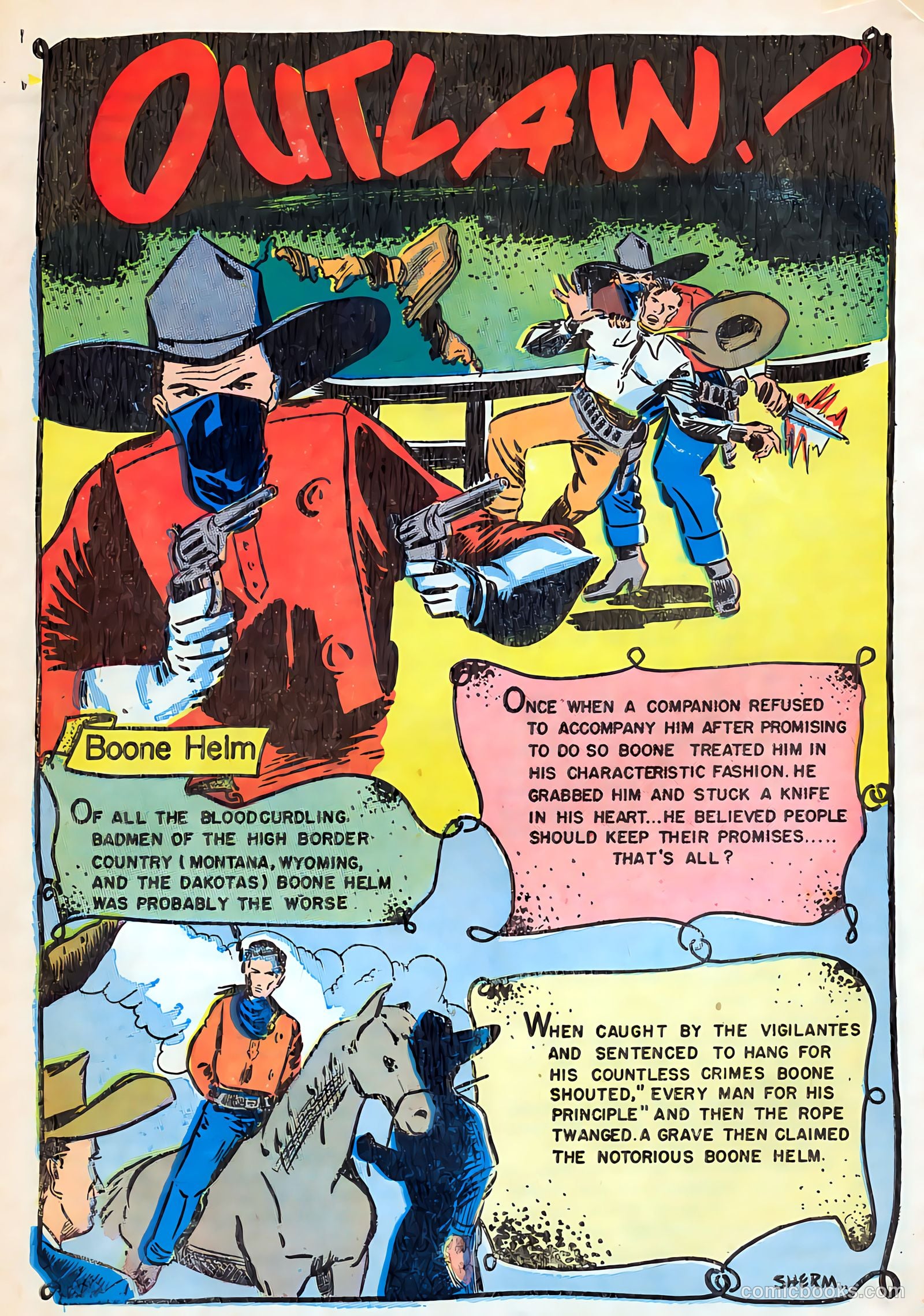 Cowboy Western Comics #19 — page 20 of 36