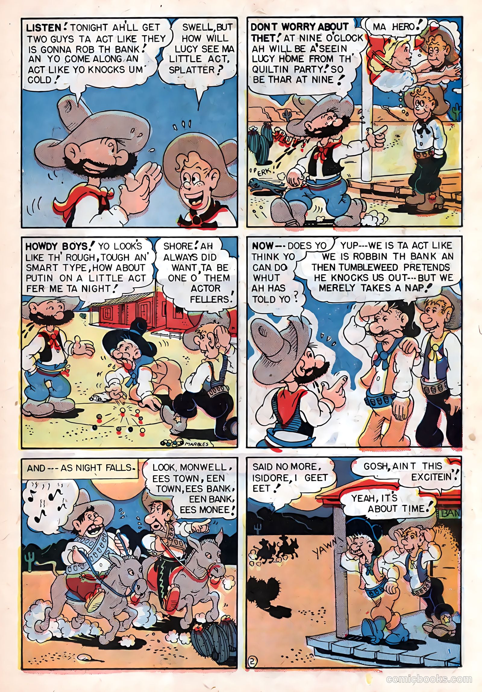 Cowboy Western Comics #20 — page 28 of 37