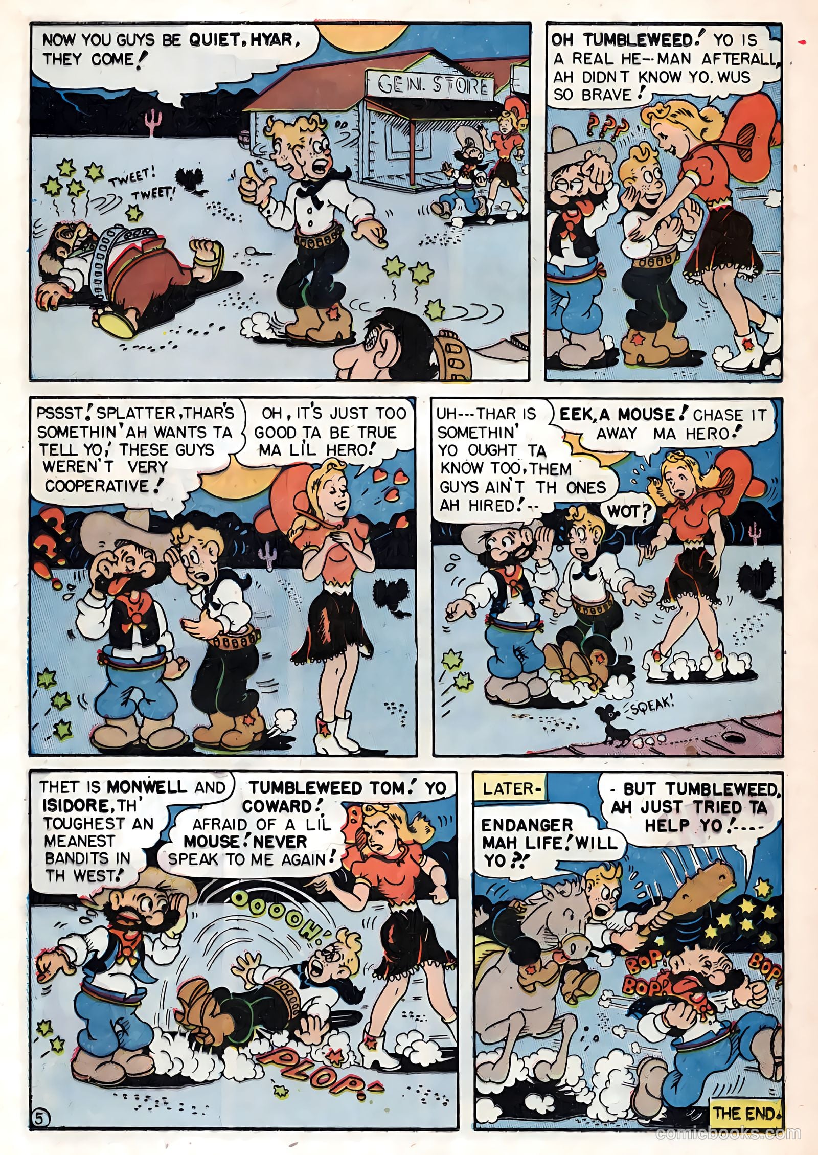 Cowboy Western Comics #20 — page 31 of 37