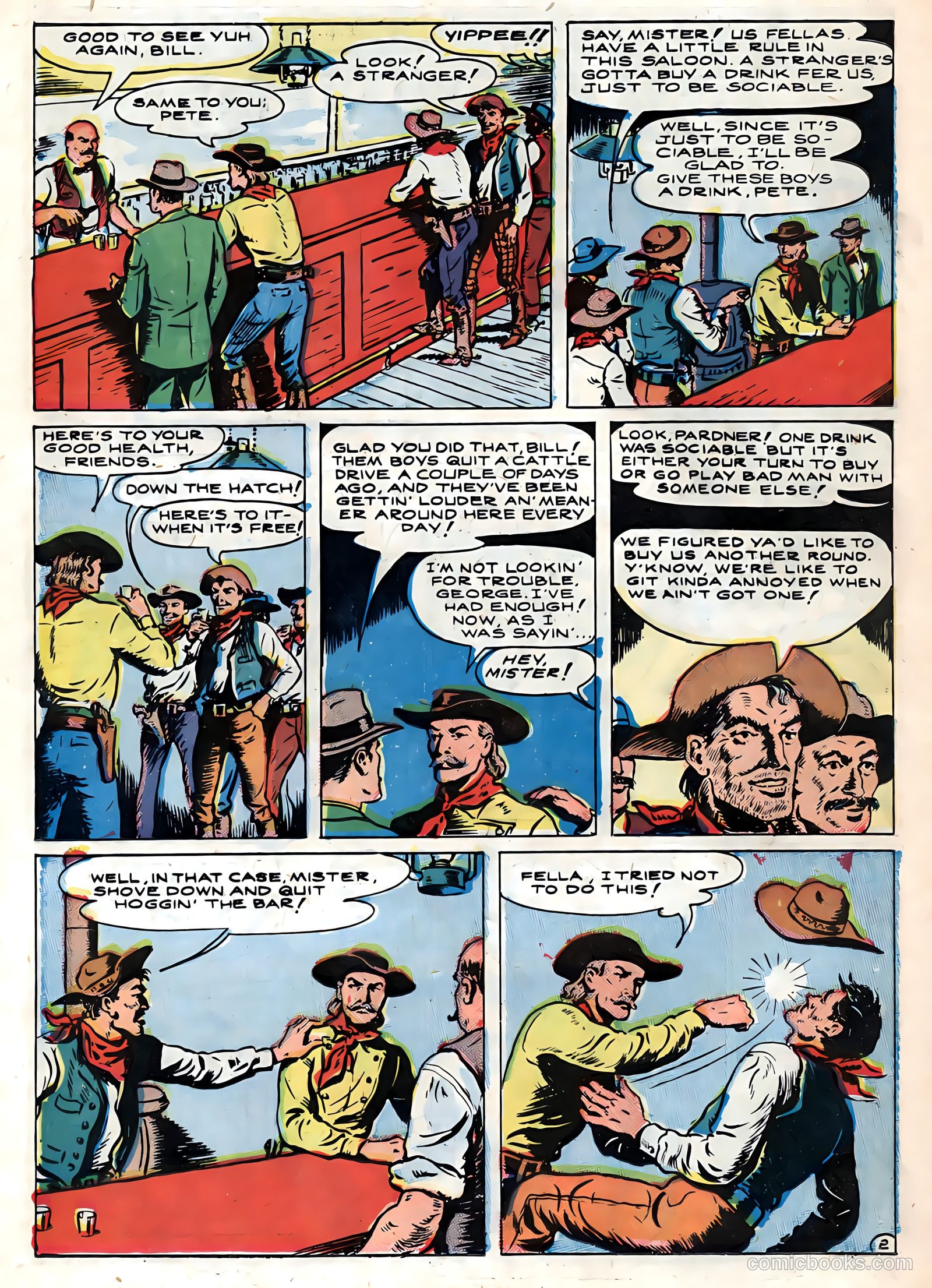 Cowboy Western Comics #20 — page 33 of 37
