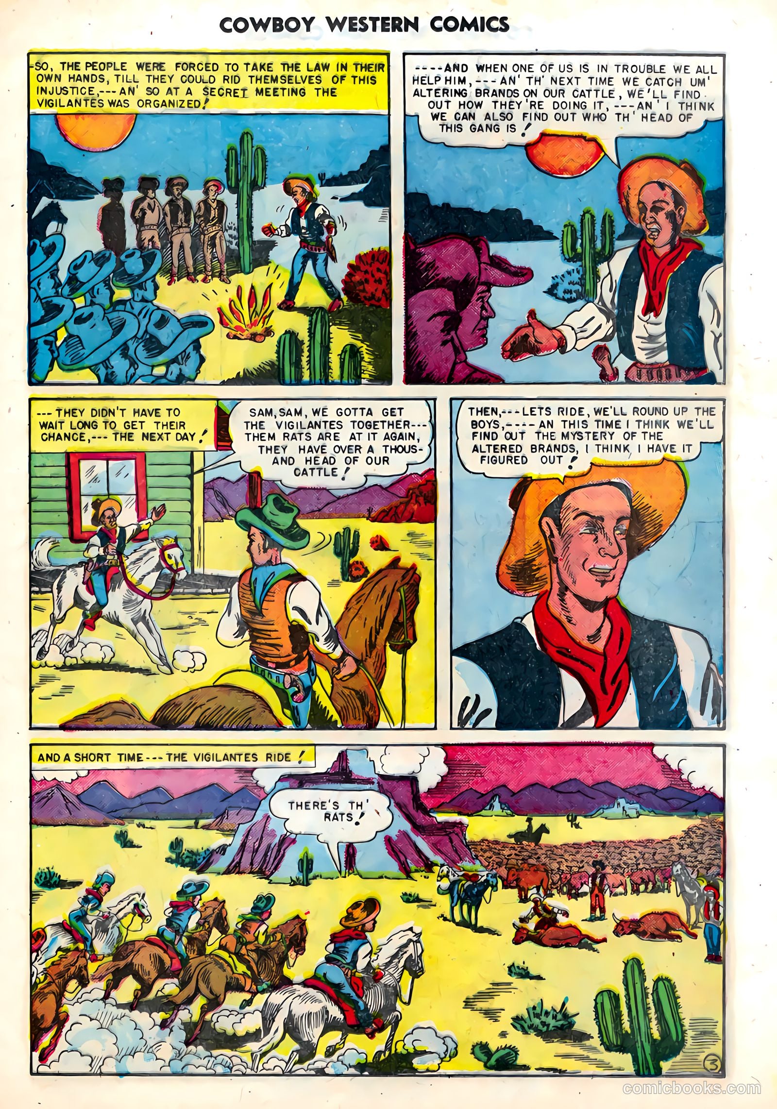 Cowboy Western Comics #21 — page 9 of 36