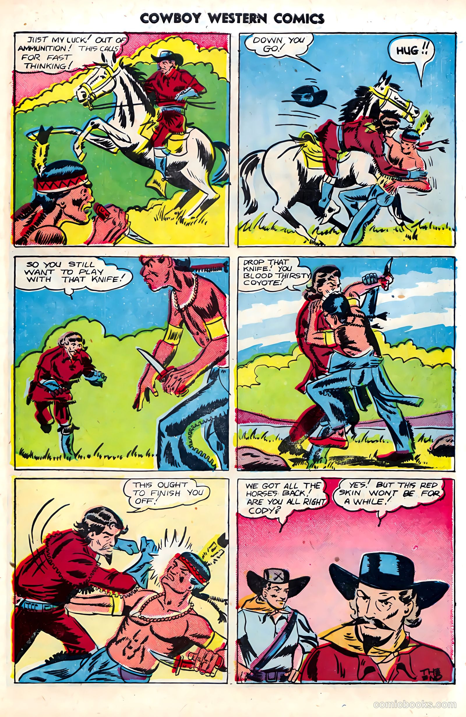 Cowboy Western Comics #21 — page 21 of 36