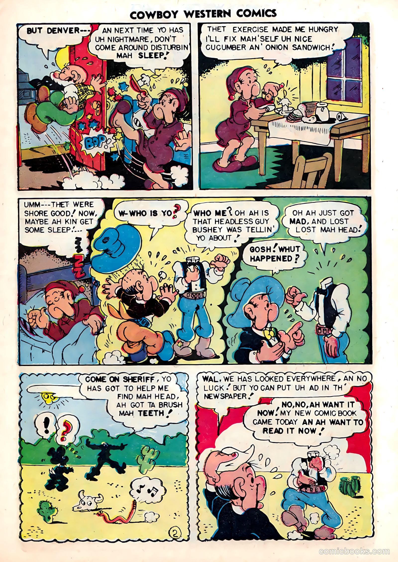 Cowboy Western Comics #21 — page 27 of 36