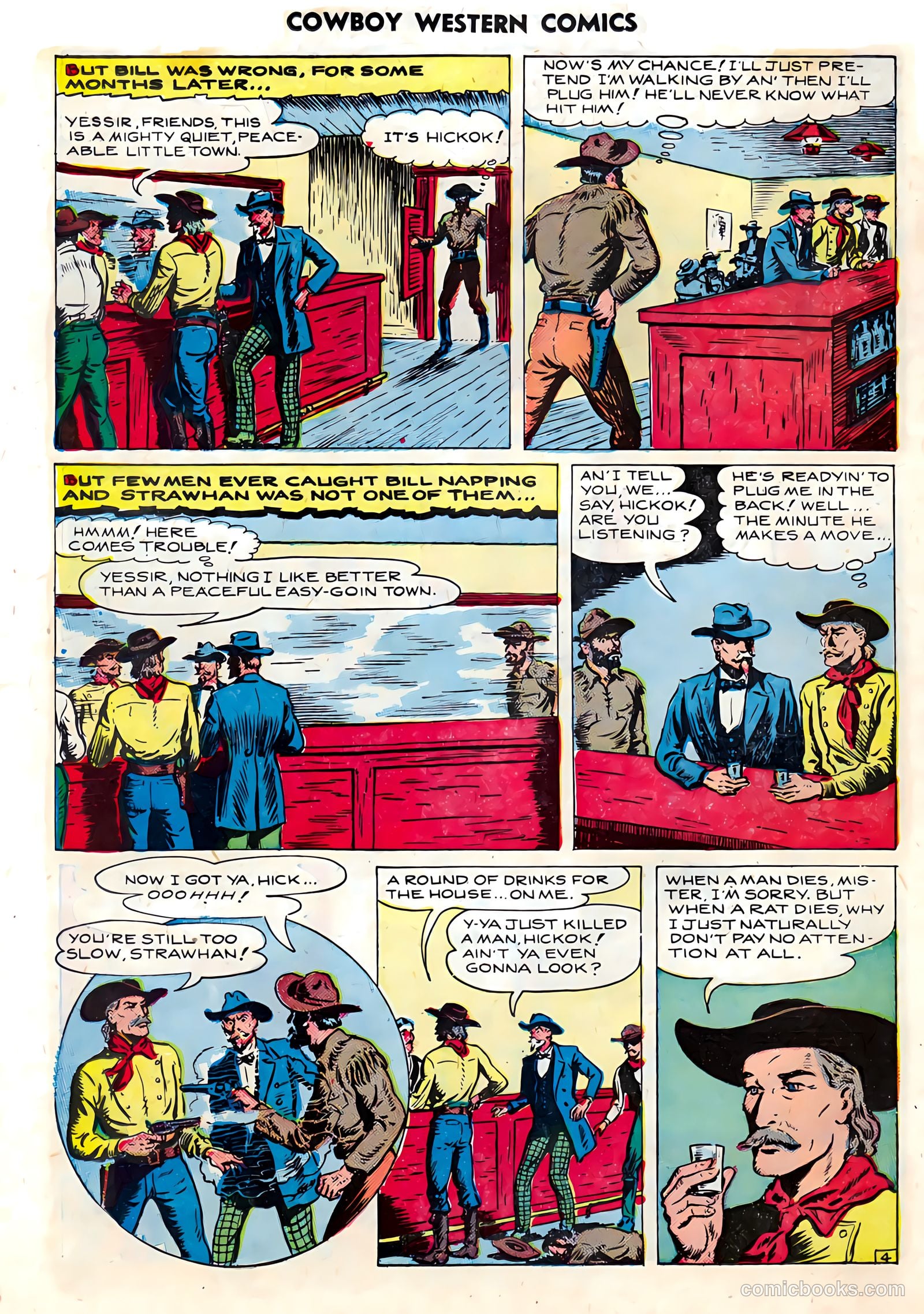 Cowboy Western Comics #21 — page 34 of 36