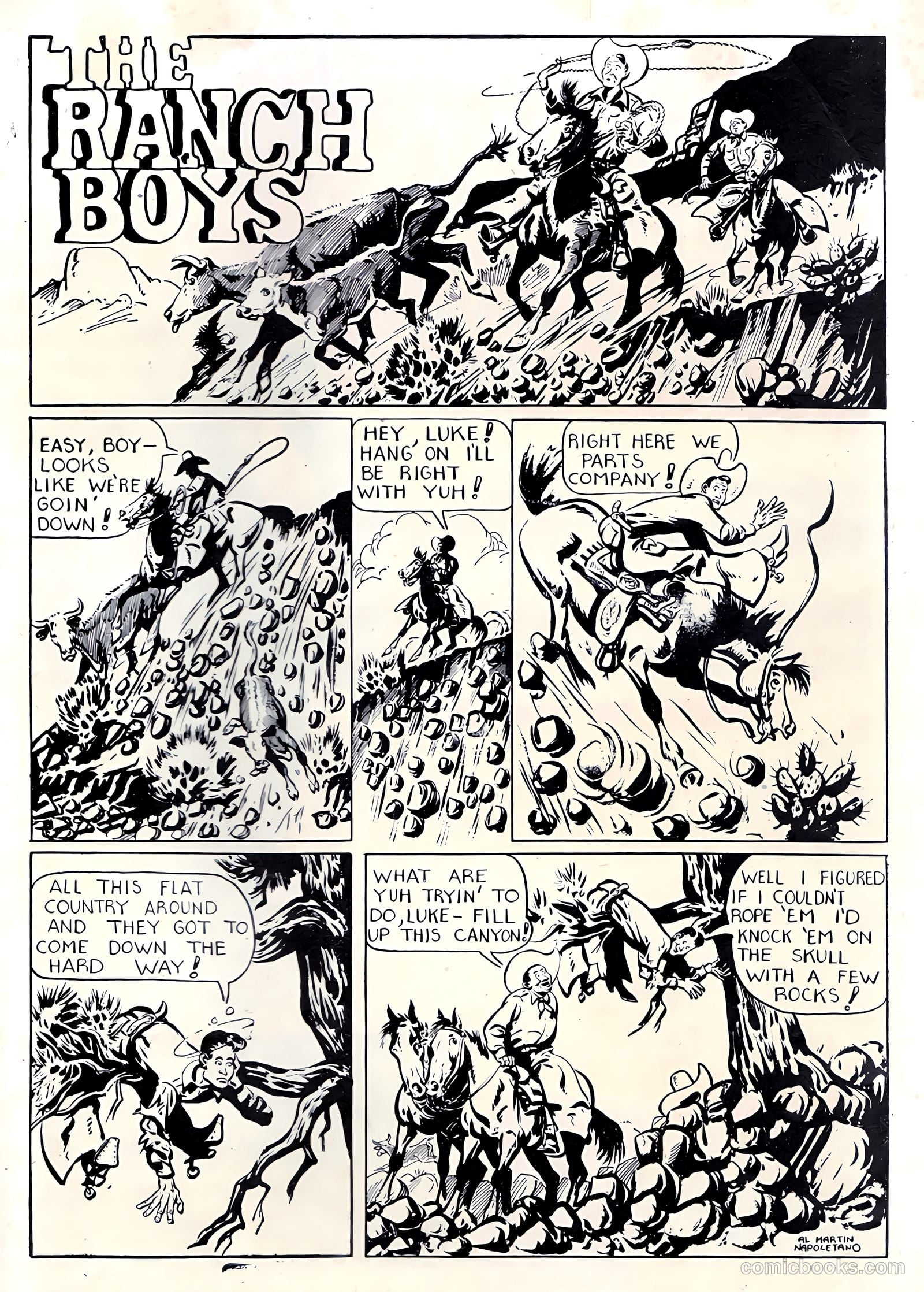 Cowboy Western Comics #21 — page 35 of 36