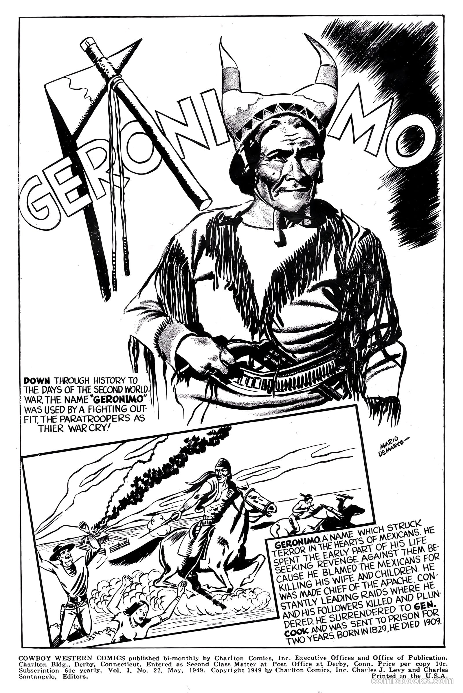 Cowboy Western Comics #22 — page 2 of 36