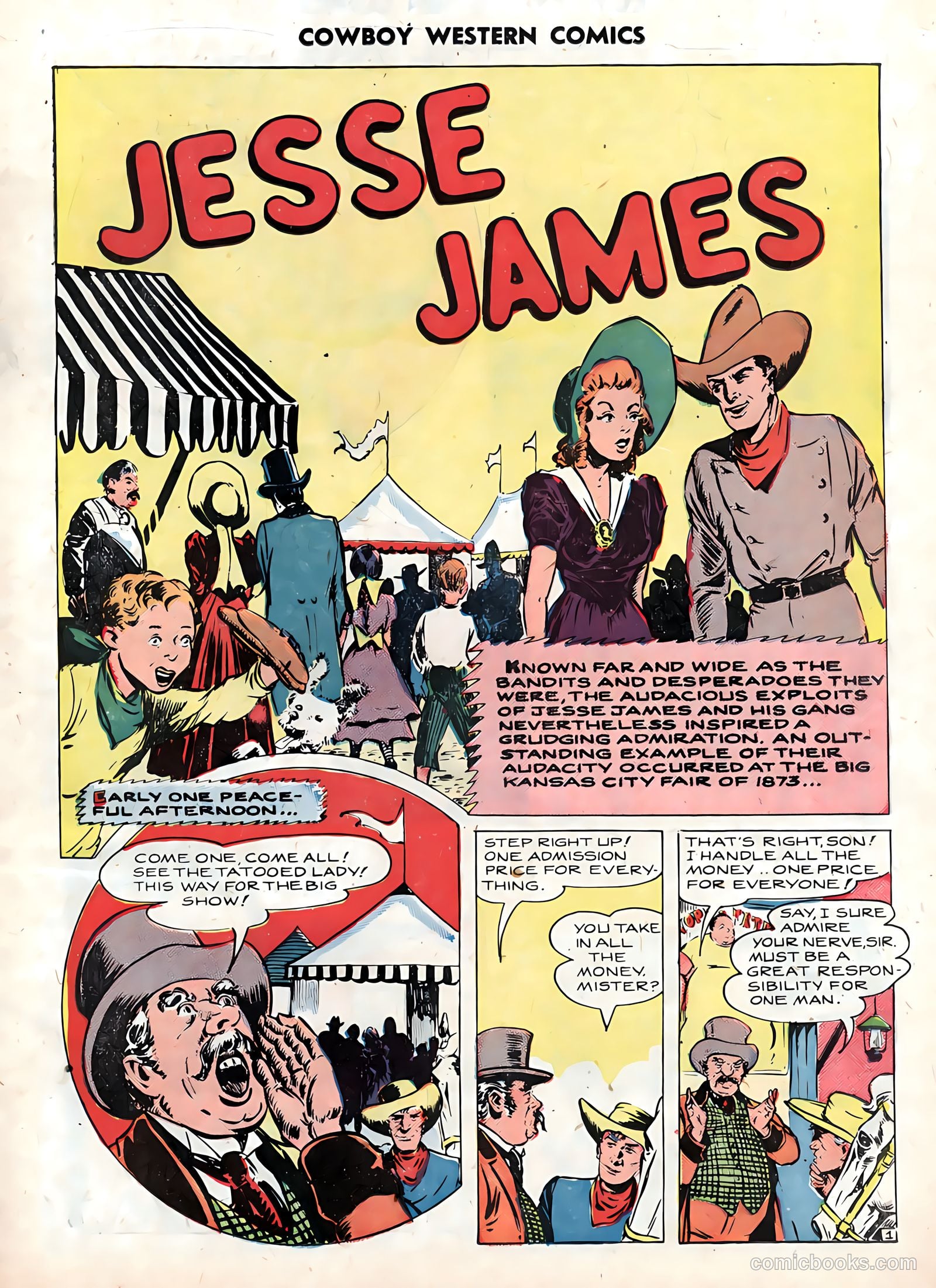 Cowboy Western Comics #22 — page 3 of 36