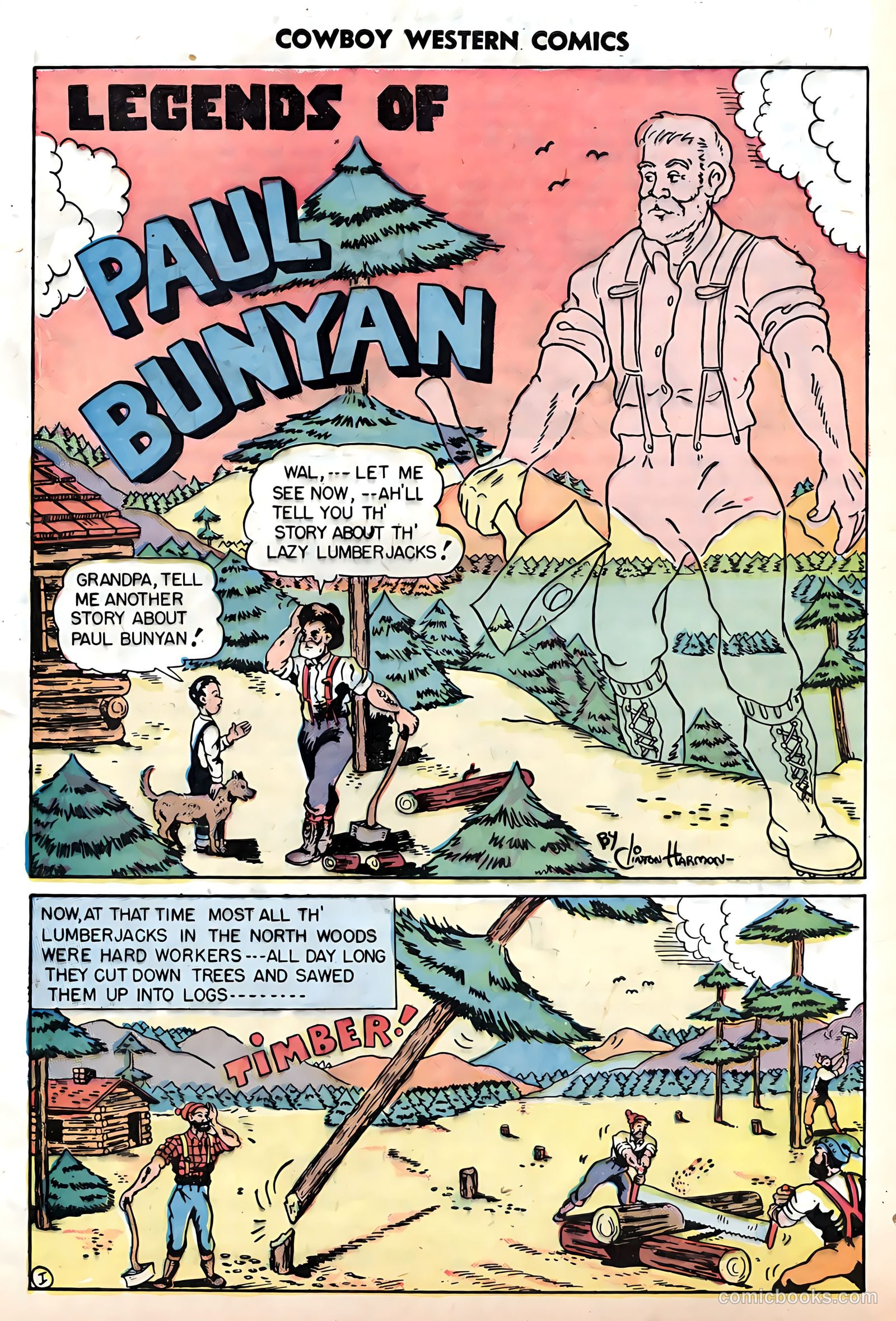 Cowboy Western Comics #22 — page 20 of 36
