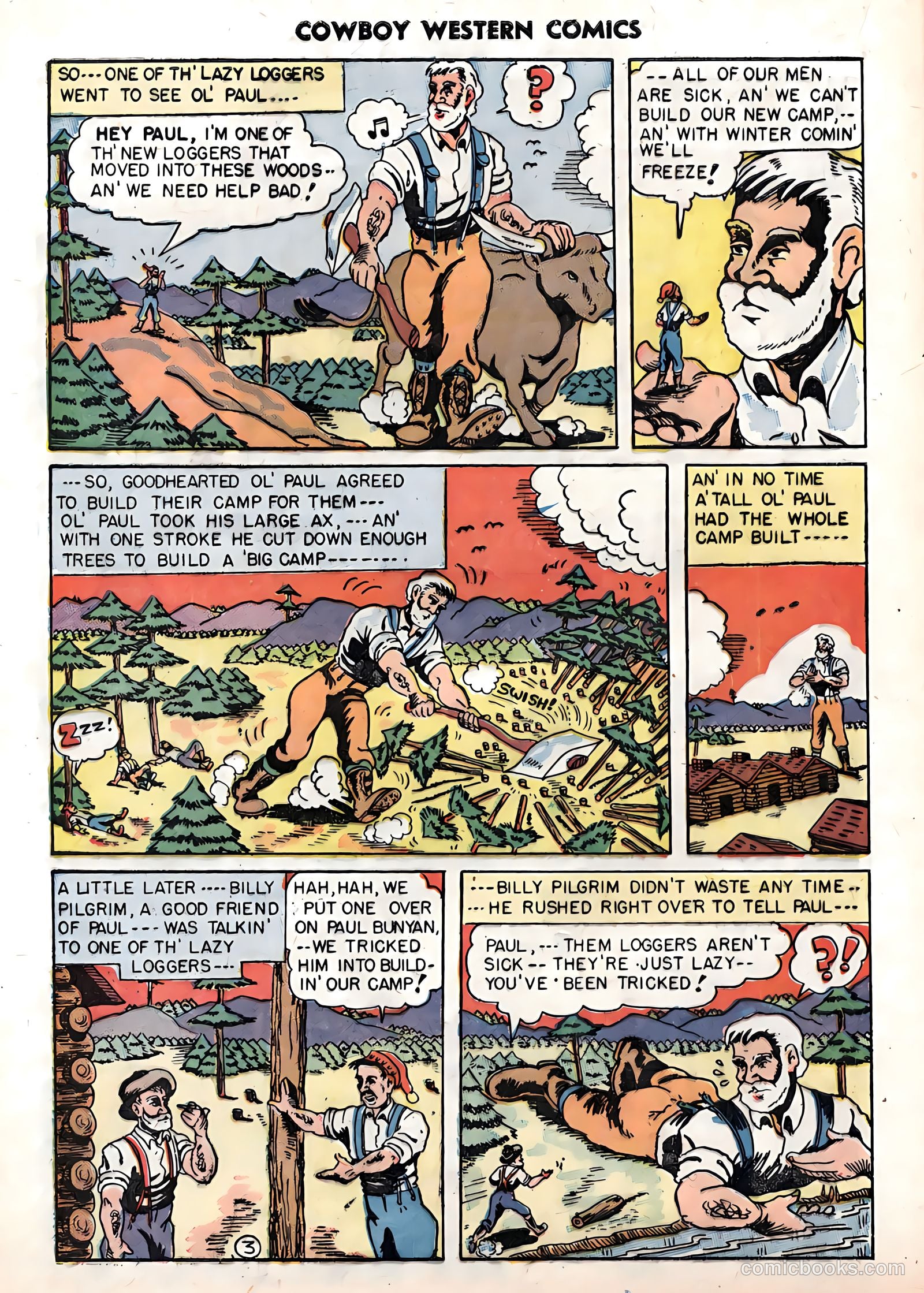 Cowboy Western Comics #22 — page 22 of 36