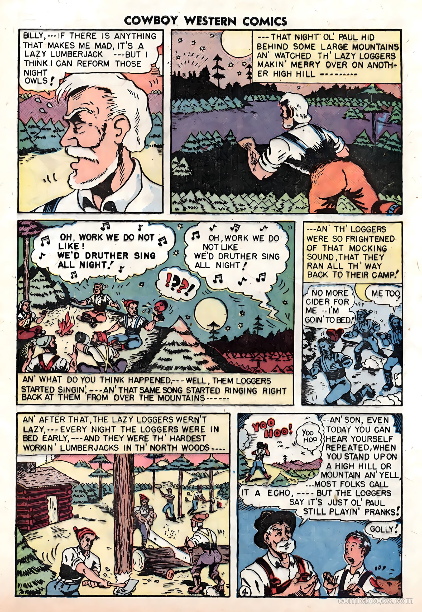 Cowboy Western Comics #22 — page 23 of 36