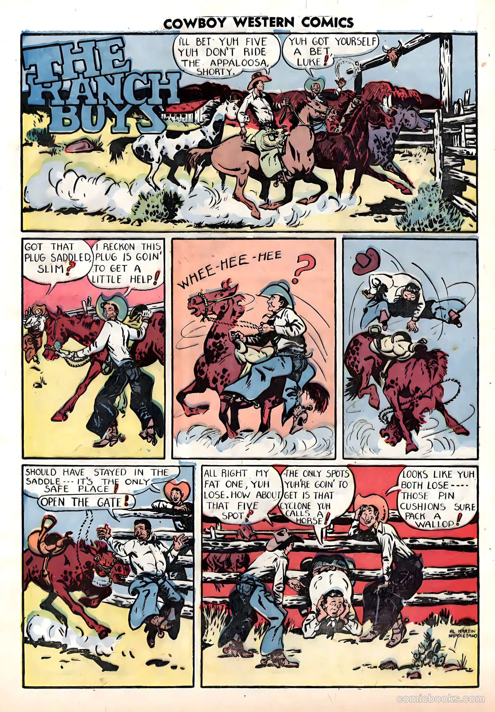 Cowboy Western Comics #22 — page 30 of 36