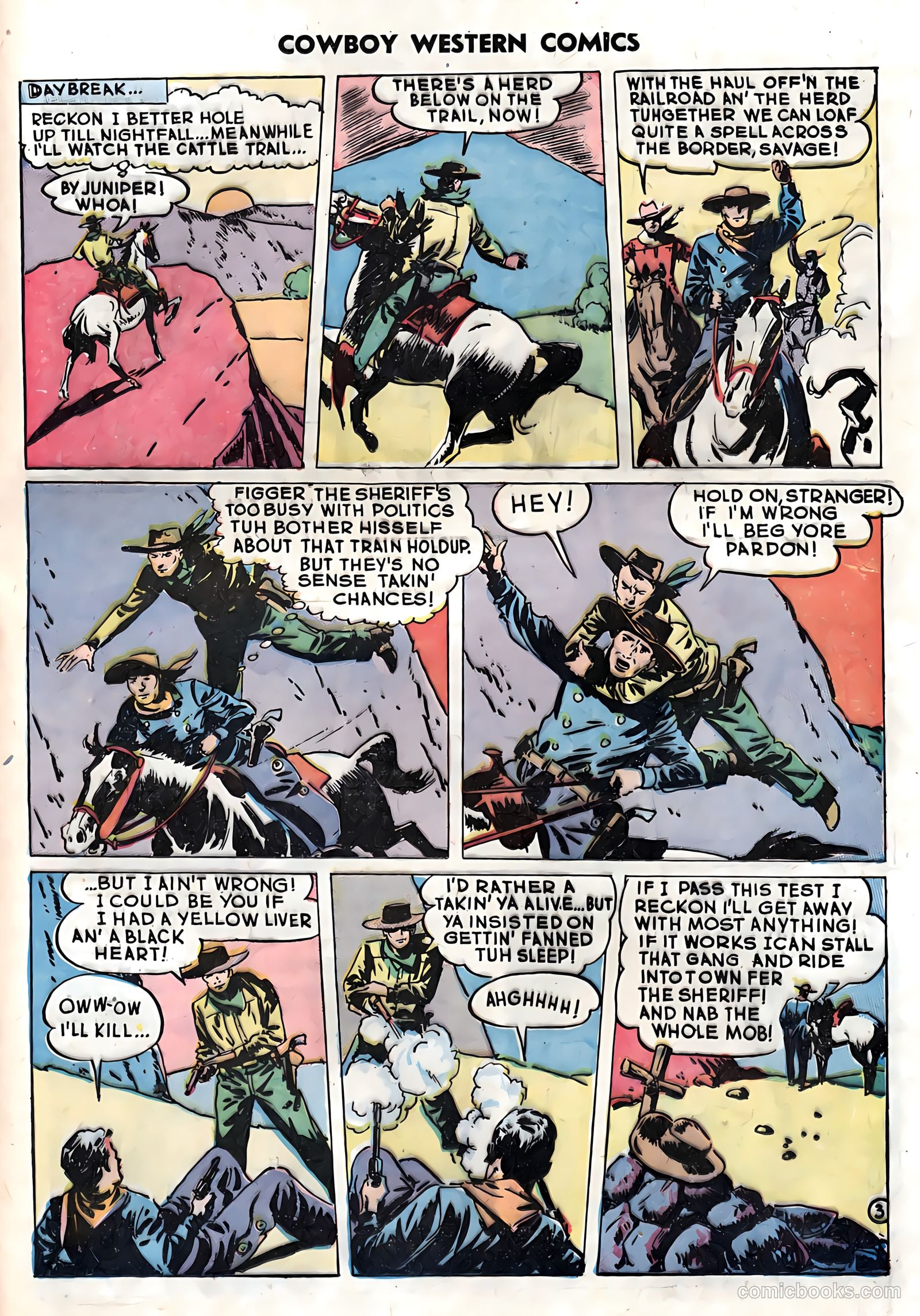 Cowboy Western Comics #22 — page 33 of 36