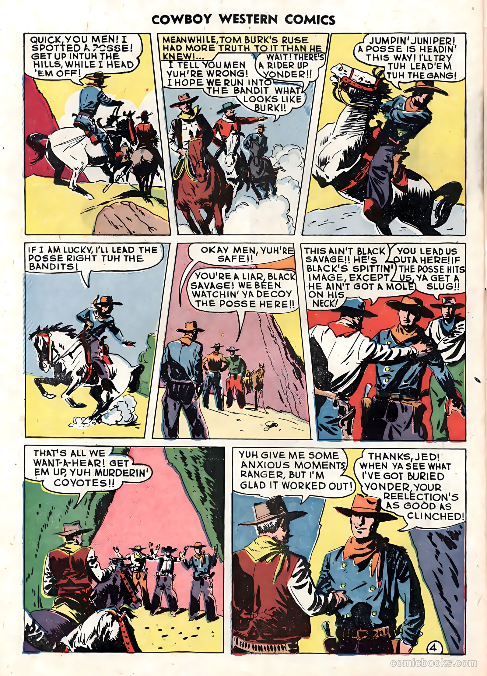 Cowboy Western Comics #22 — page 34 of 36