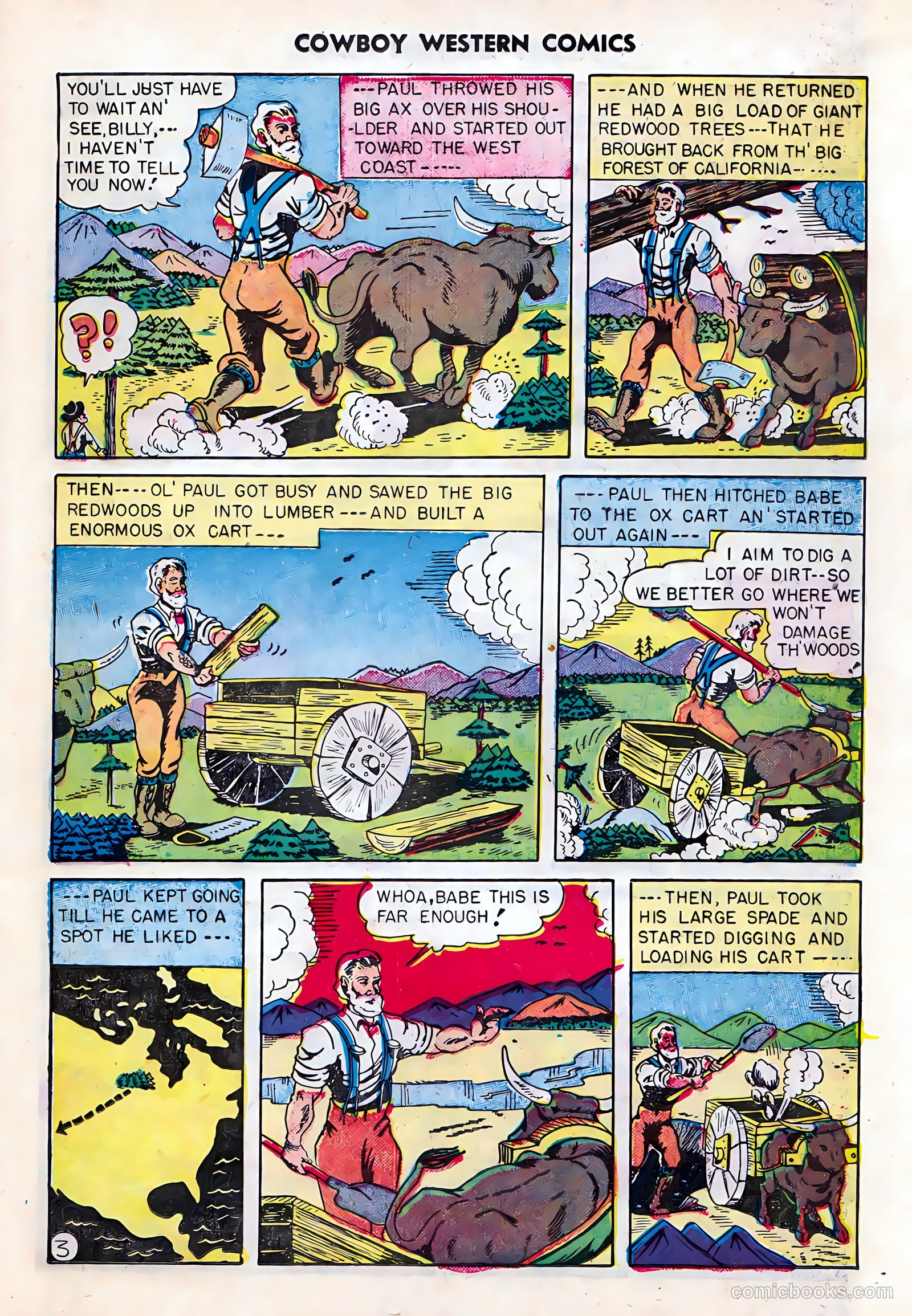 Cowboy Western Comics #23 — page 29 of 36