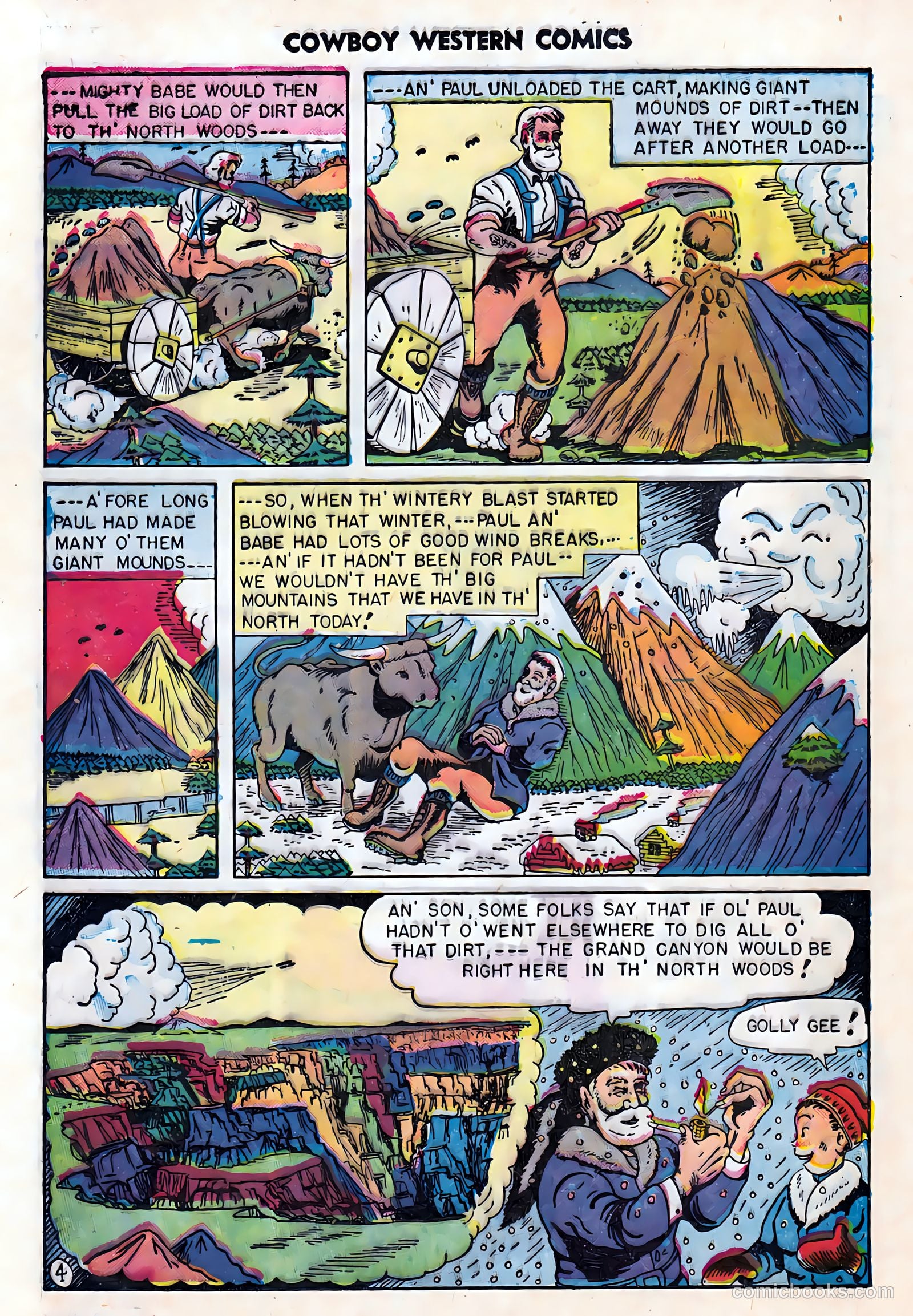 Cowboy Western Comics #23 — page 30 of 36