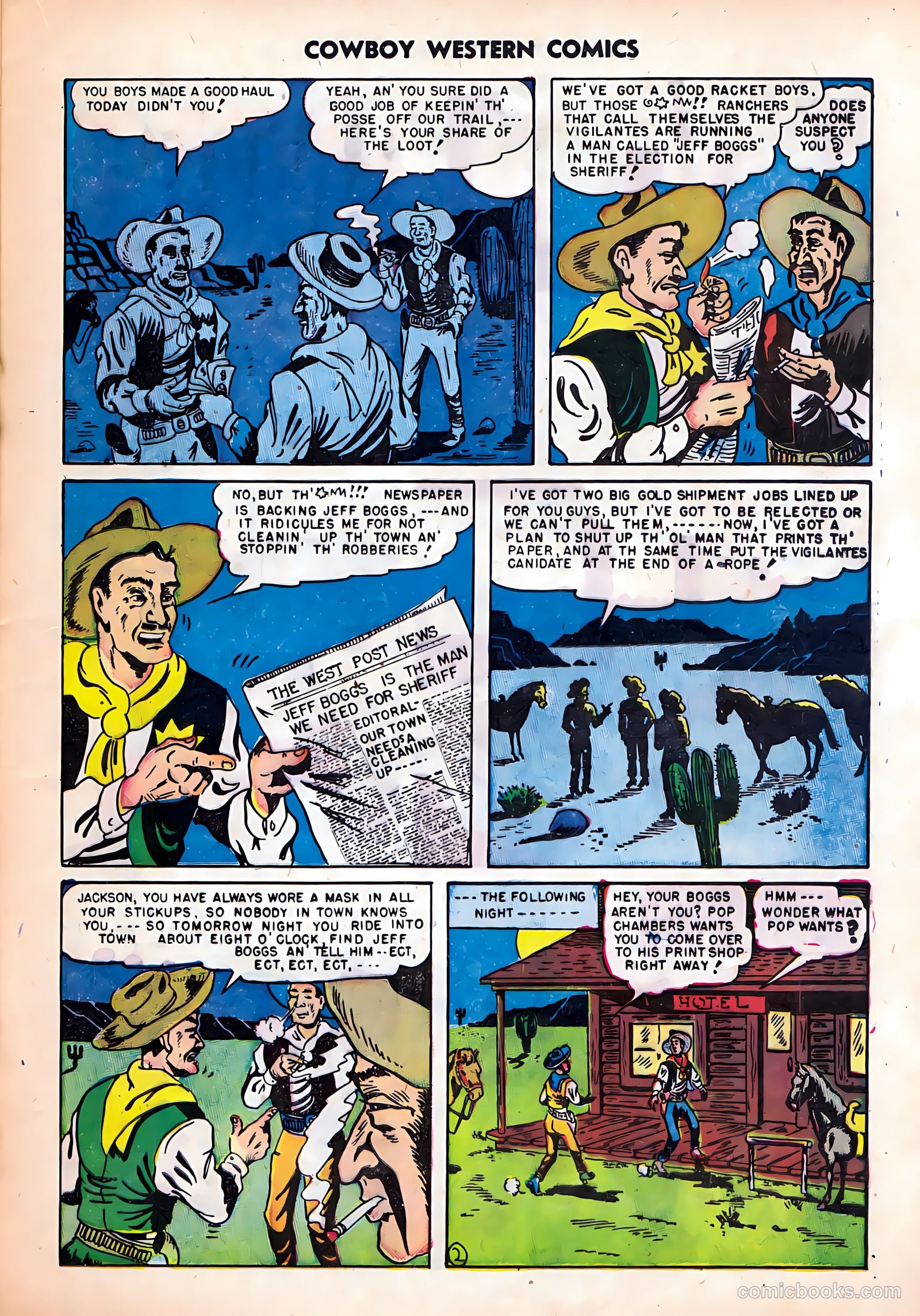 Cowboy Western Comics #24 — page 21 of 36