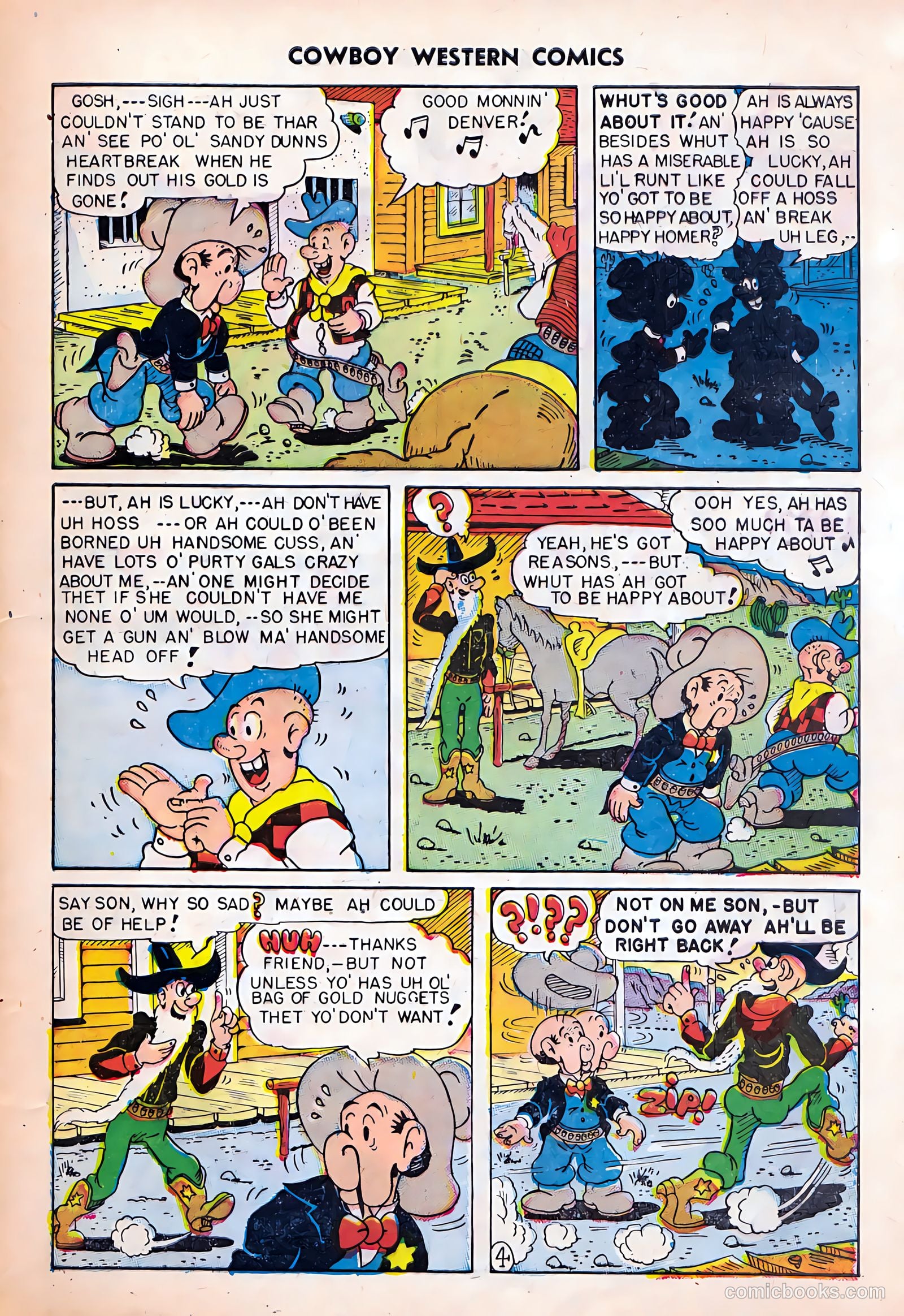 Cowboy Western Comics #24 — page 29 of 36