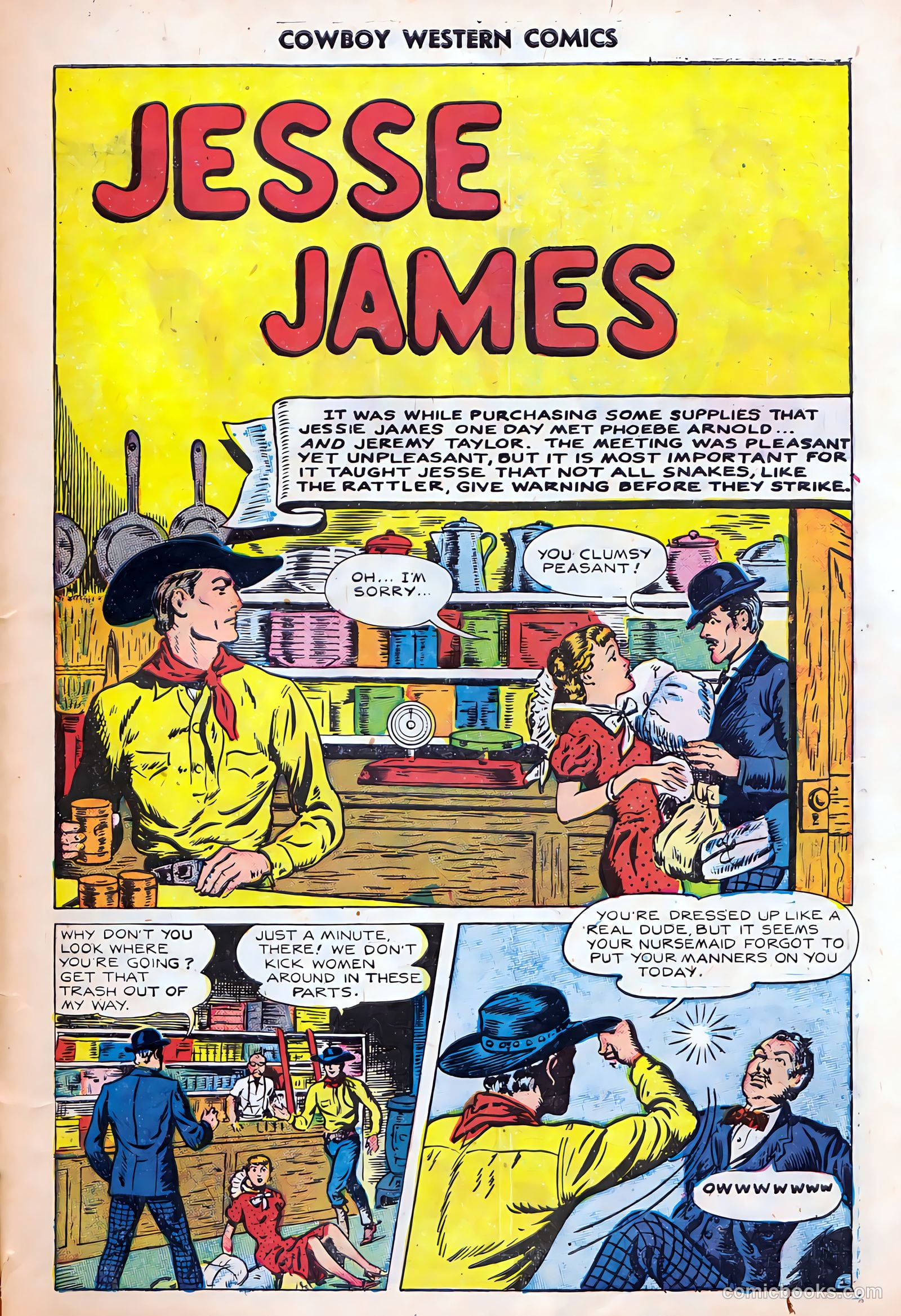 Cowboy Western Comics #24 — page 31 of 36