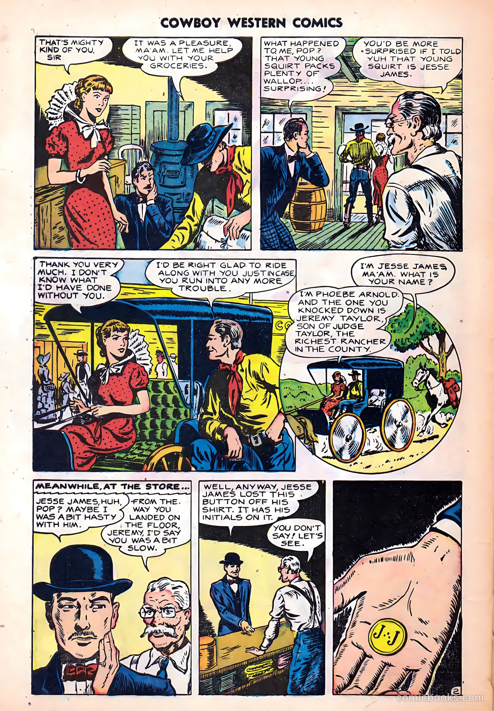 Cowboy Western Comics #24 — page 32 of 36