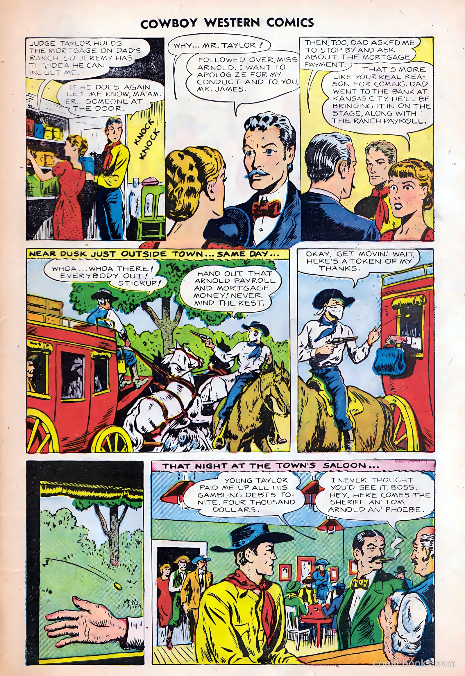 Cowboy Western Comics #24 — page 33 of 36