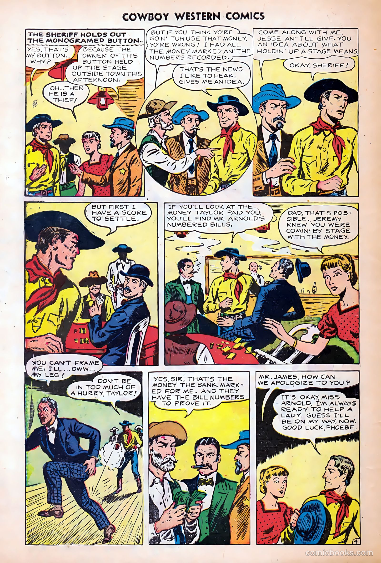 Cowboy Western Comics #24 — page 34 of 36
