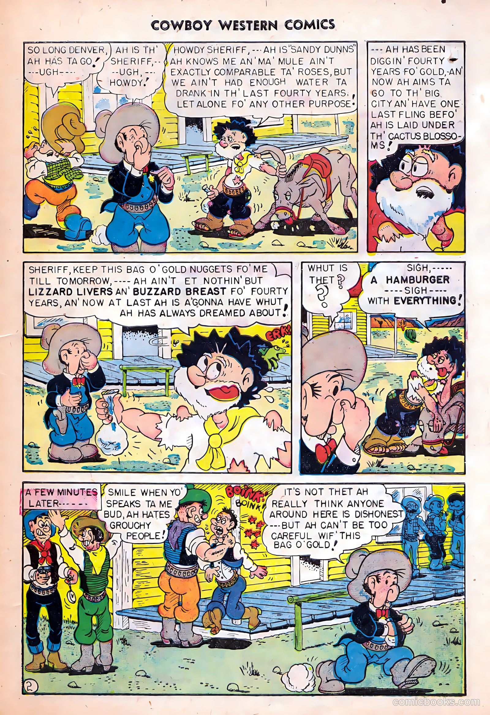Cowboy Western Comics #24 — page 27 of 36