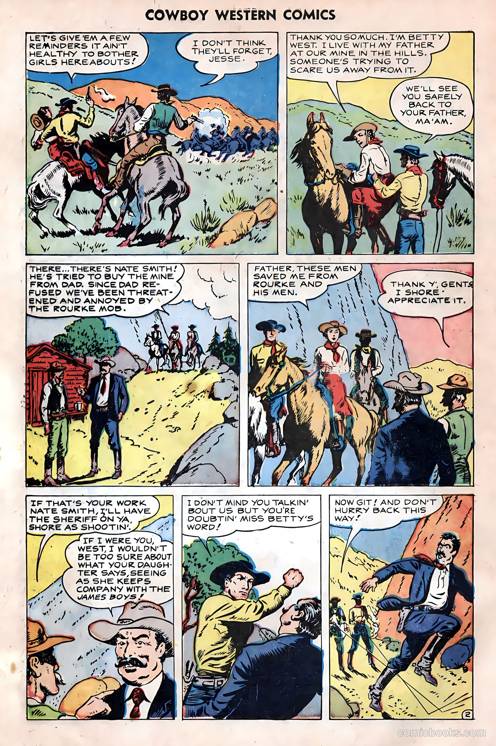 Cowboy Western Comics #25 — page 4 of 36