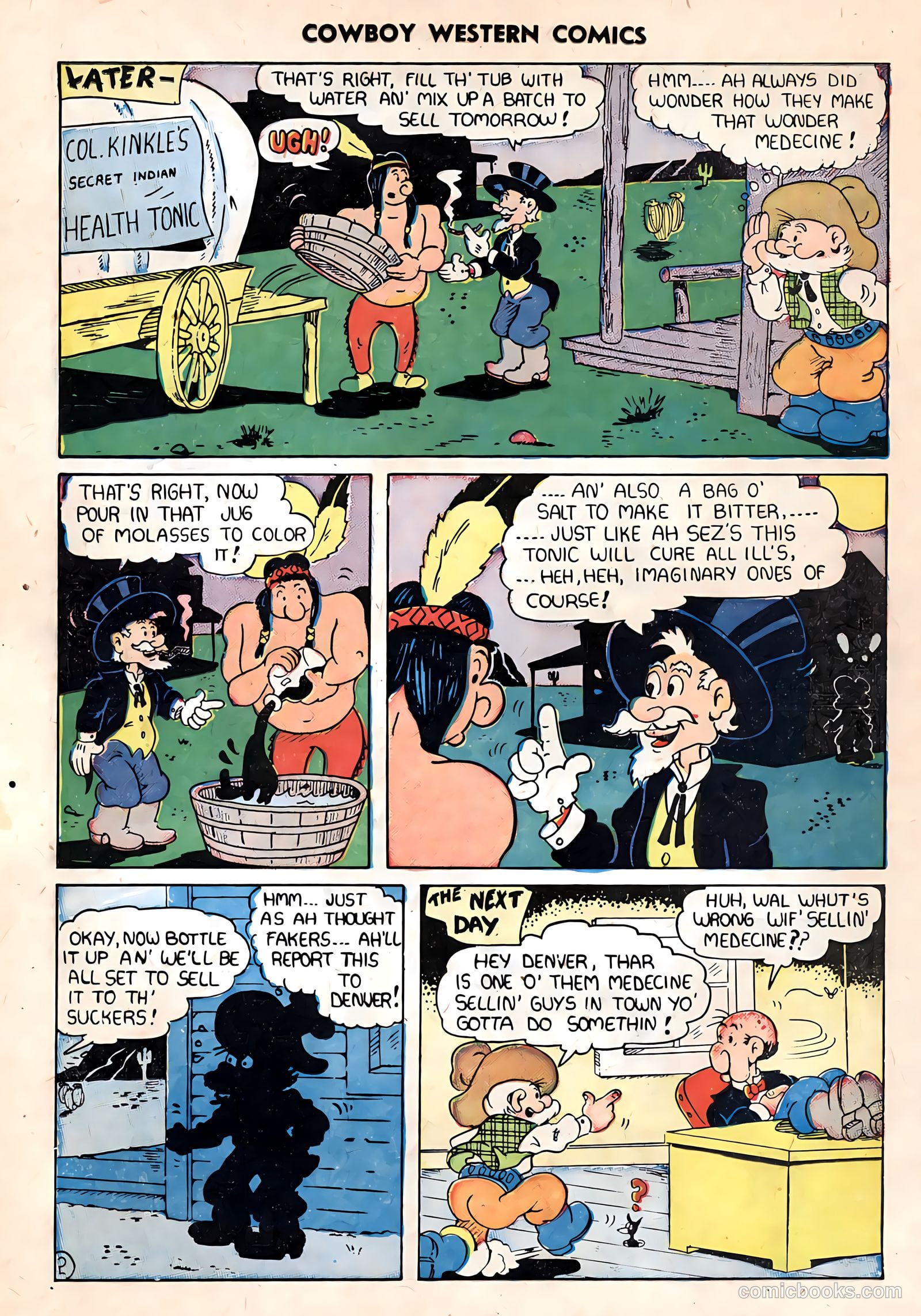 Cowboy Western Comics #25 — page 14 of 36