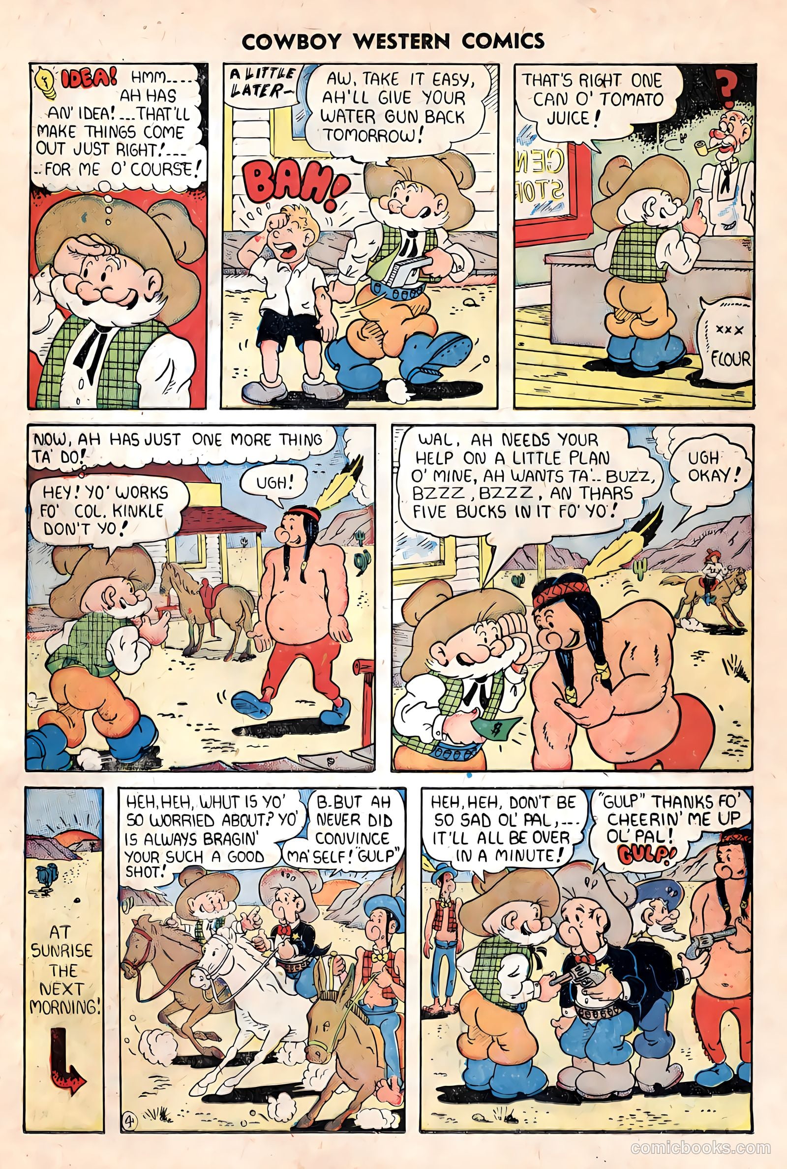 Cowboy Western Comics #25 — page 16 of 36