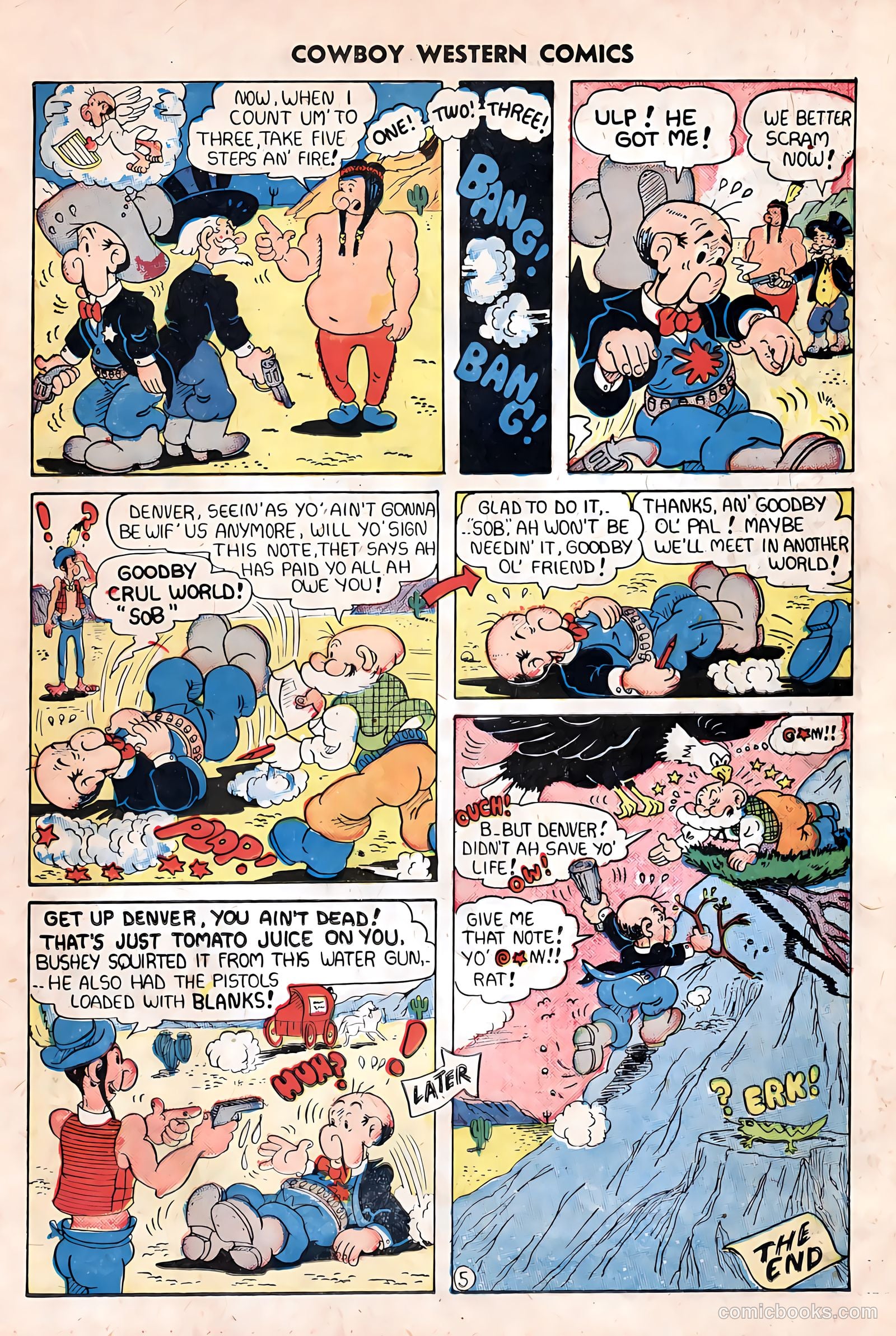 Cowboy Western Comics #25 — page 17 of 36