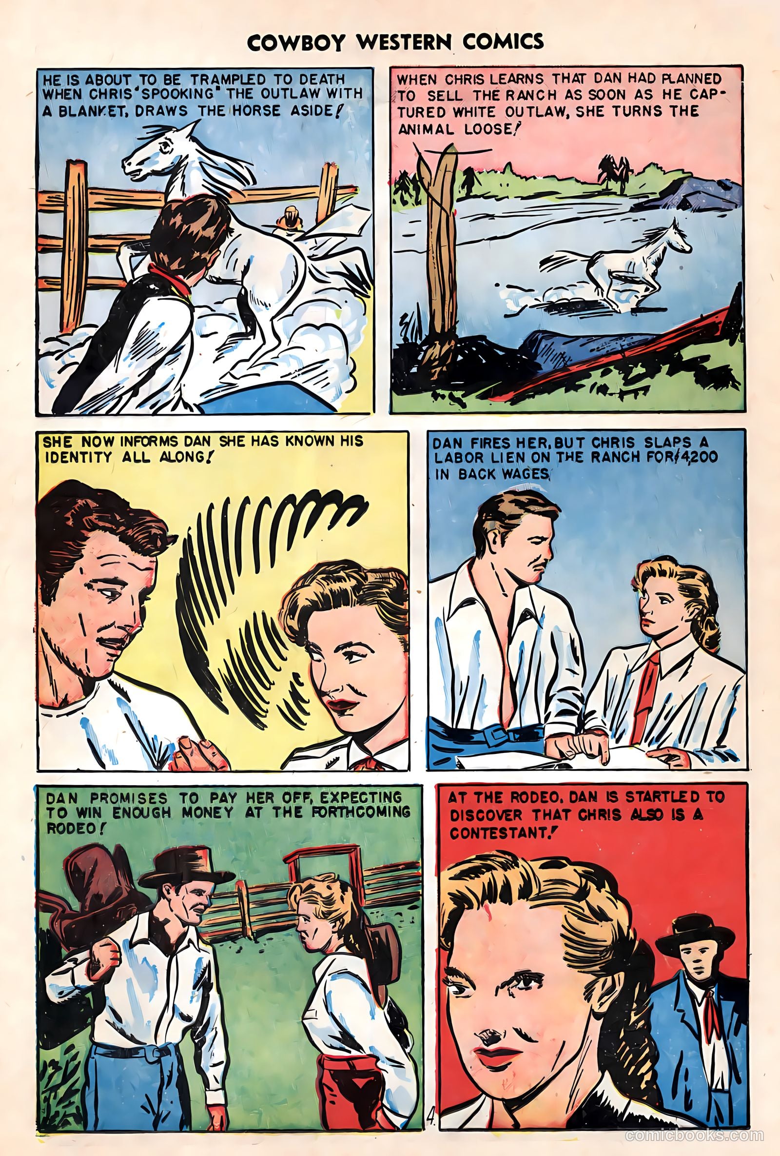 Cowboy Western Comics #25 — page 24 of 36