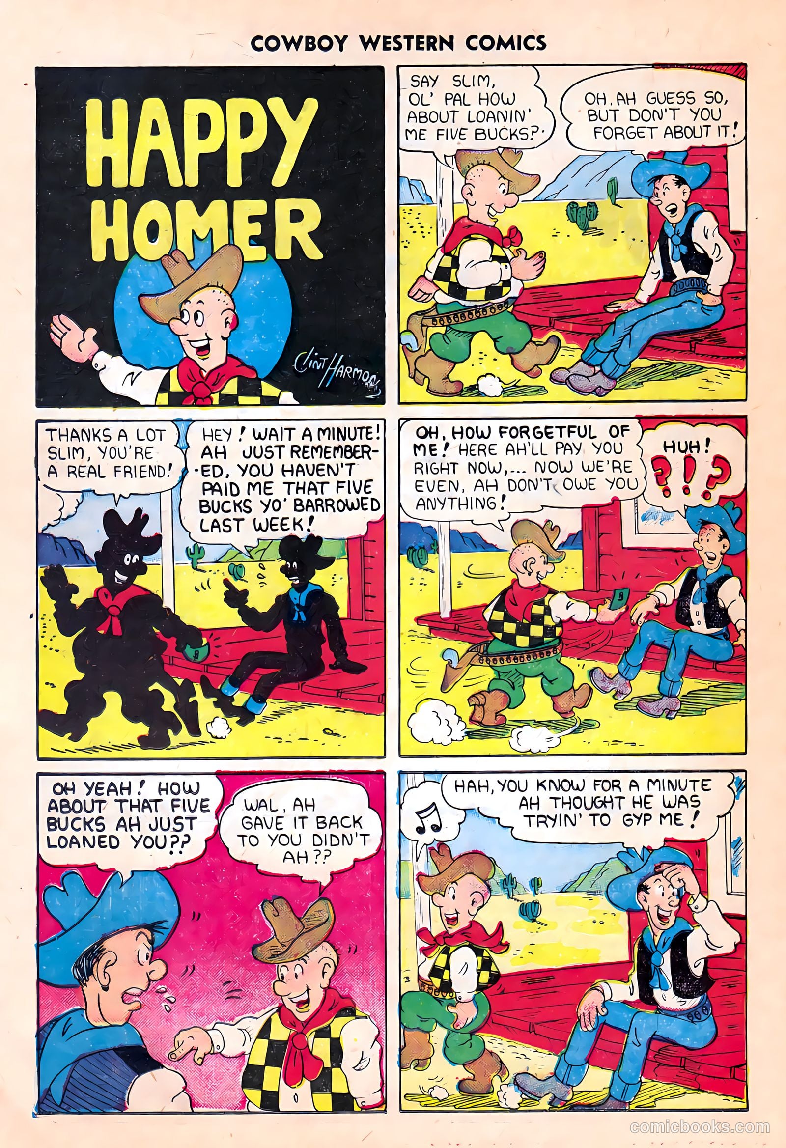 Cowboy Western Comics #25 — page 20 of 36