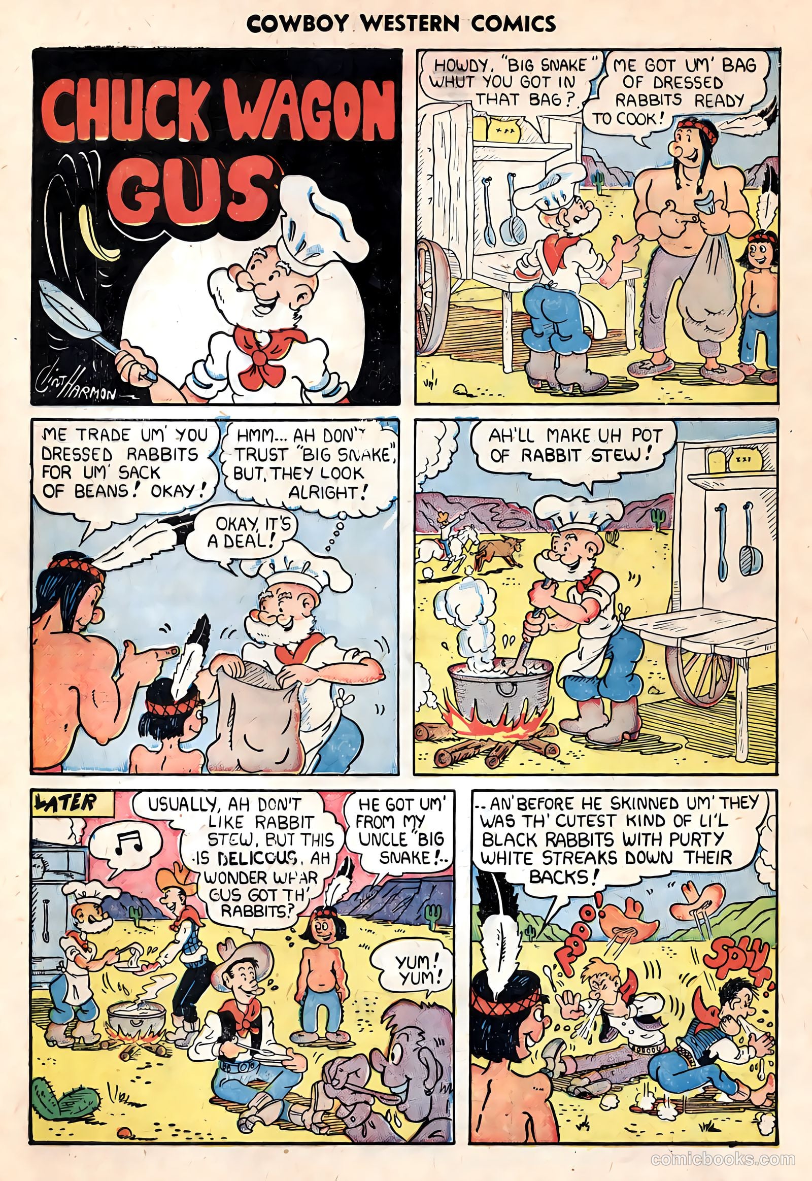 Cowboy Western Comics #25 — page 28 of 36