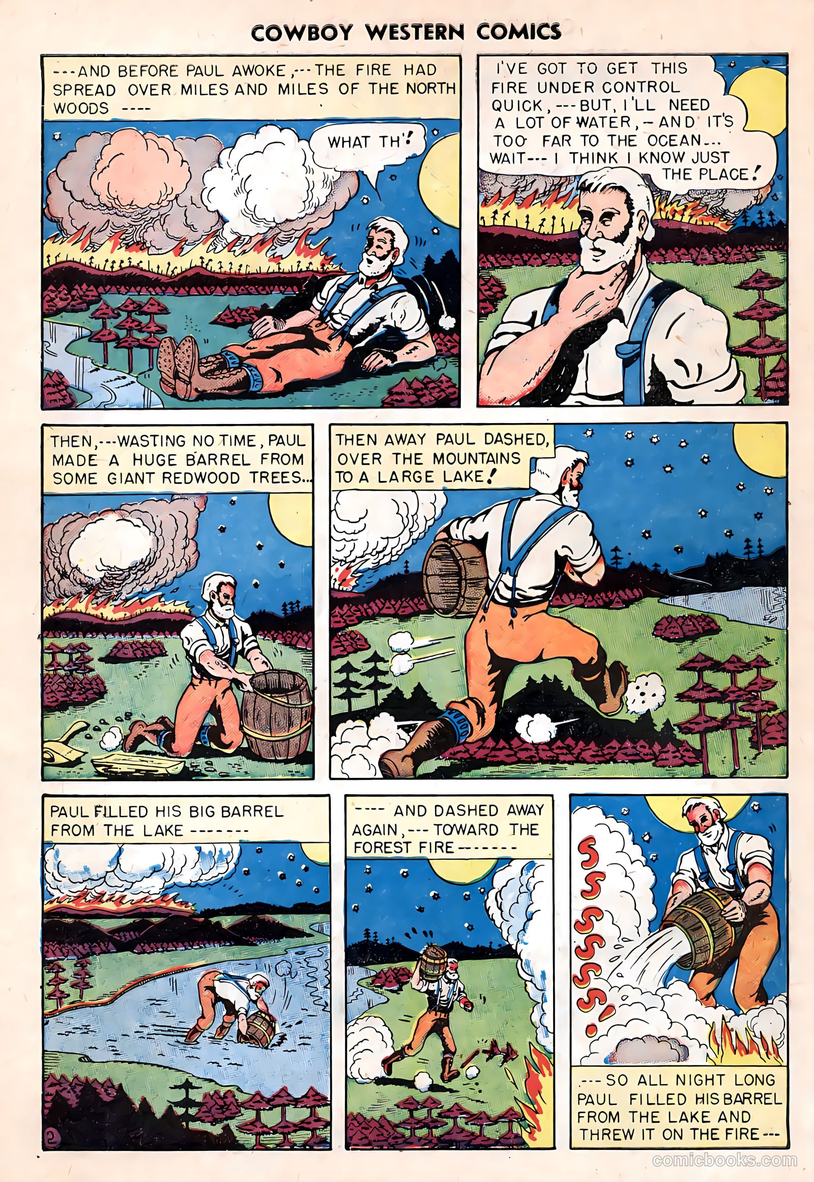 Cowboy Western Comics #25 — page 30 of 36