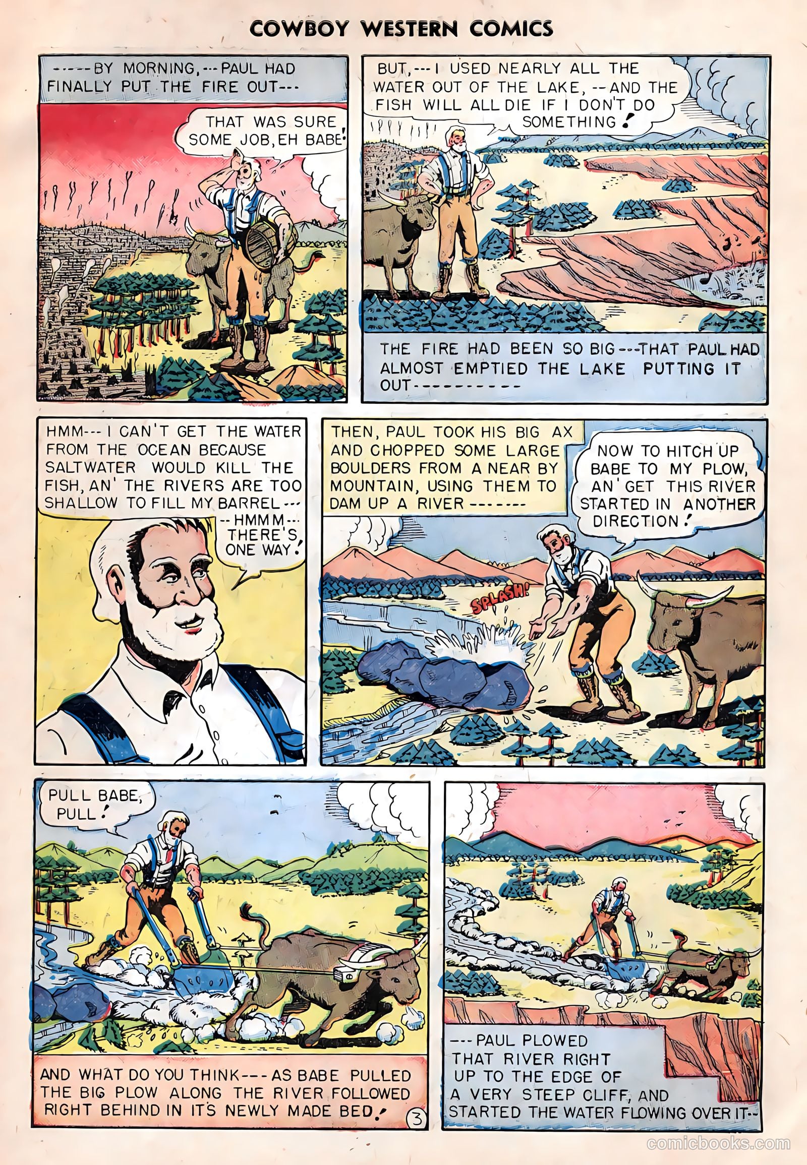 Cowboy Western Comics #25 — page 31 of 36