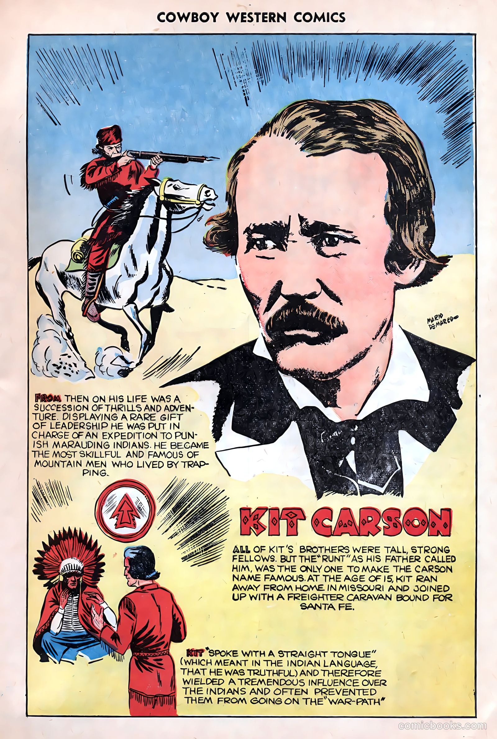 Cowboy Western Comics #25 — page 33 of 36