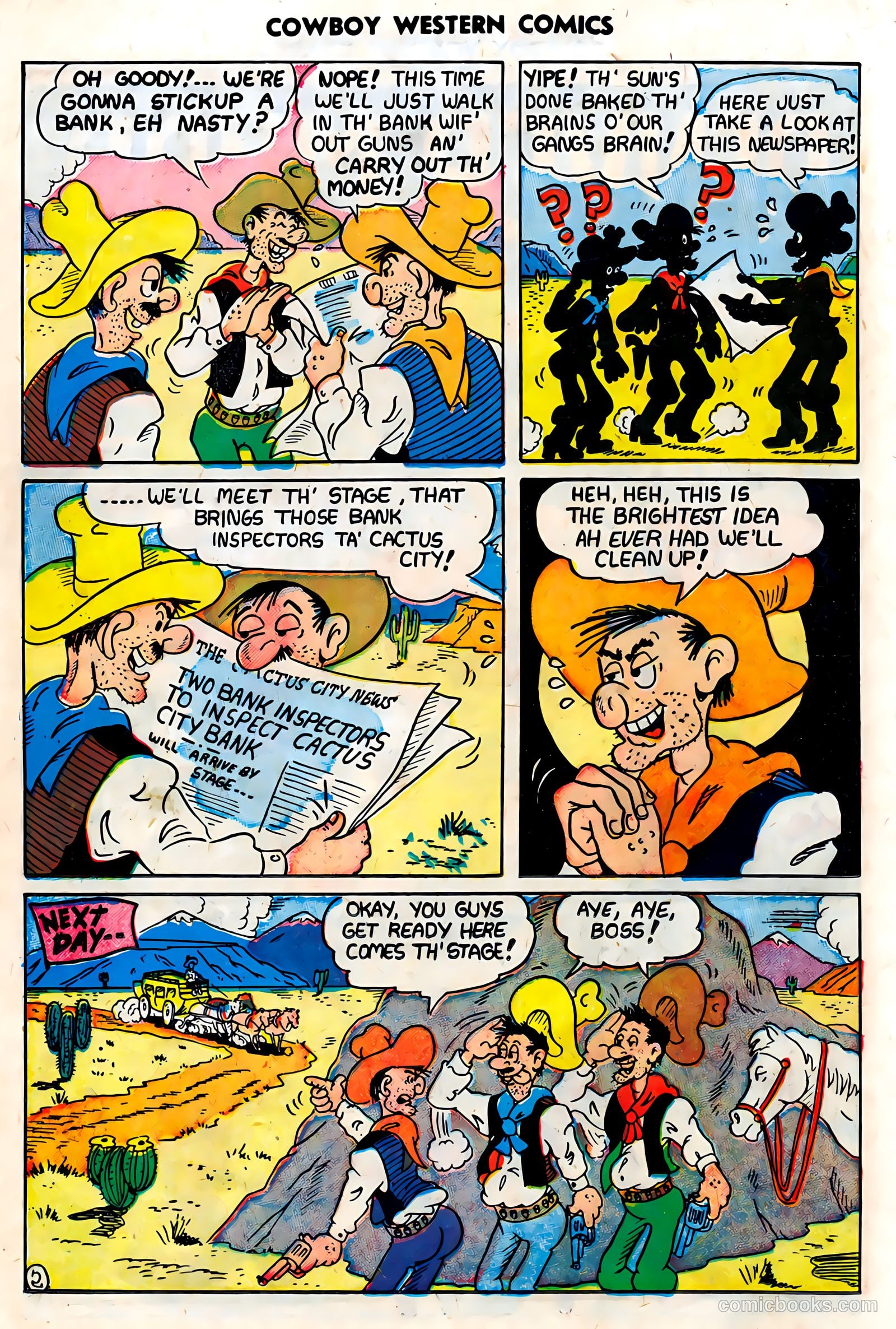 Cowboy Western Comics #26 — page 22 of 36