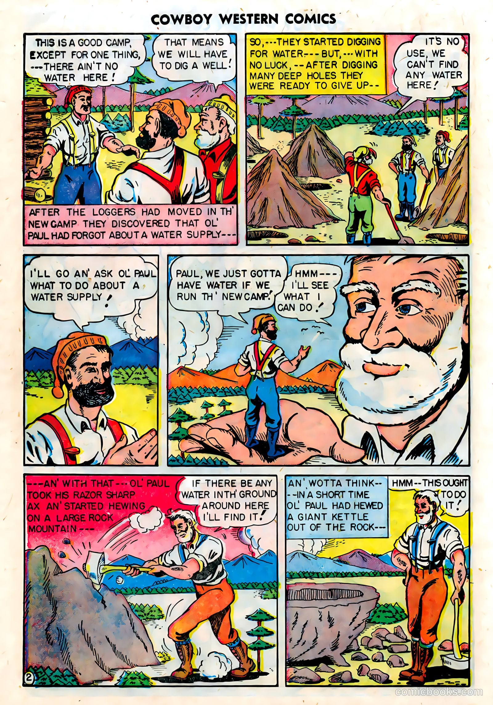 Cowboy Western Comics #26 — page 28 of 36