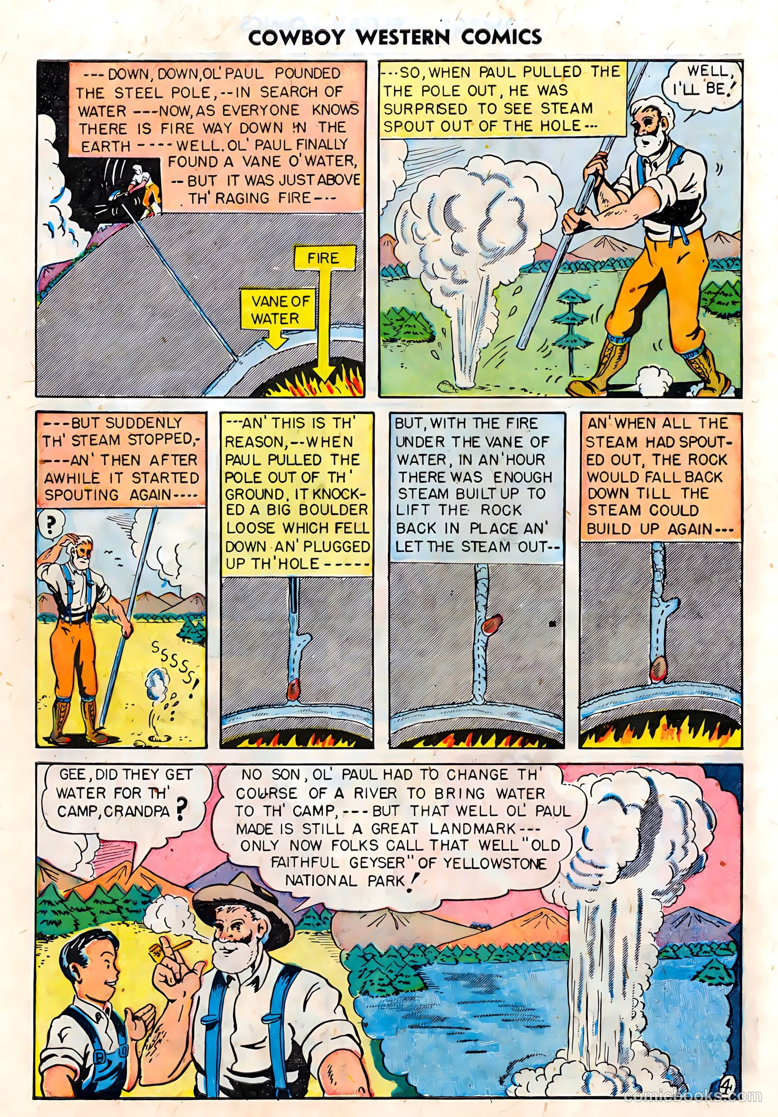 Cowboy Western Comics #26 — page 30 of 36