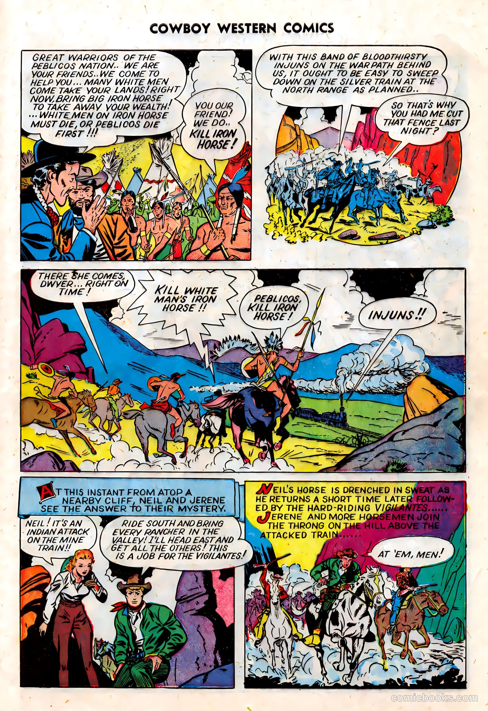 Cowboy Western Comics #26 — page 33 of 36