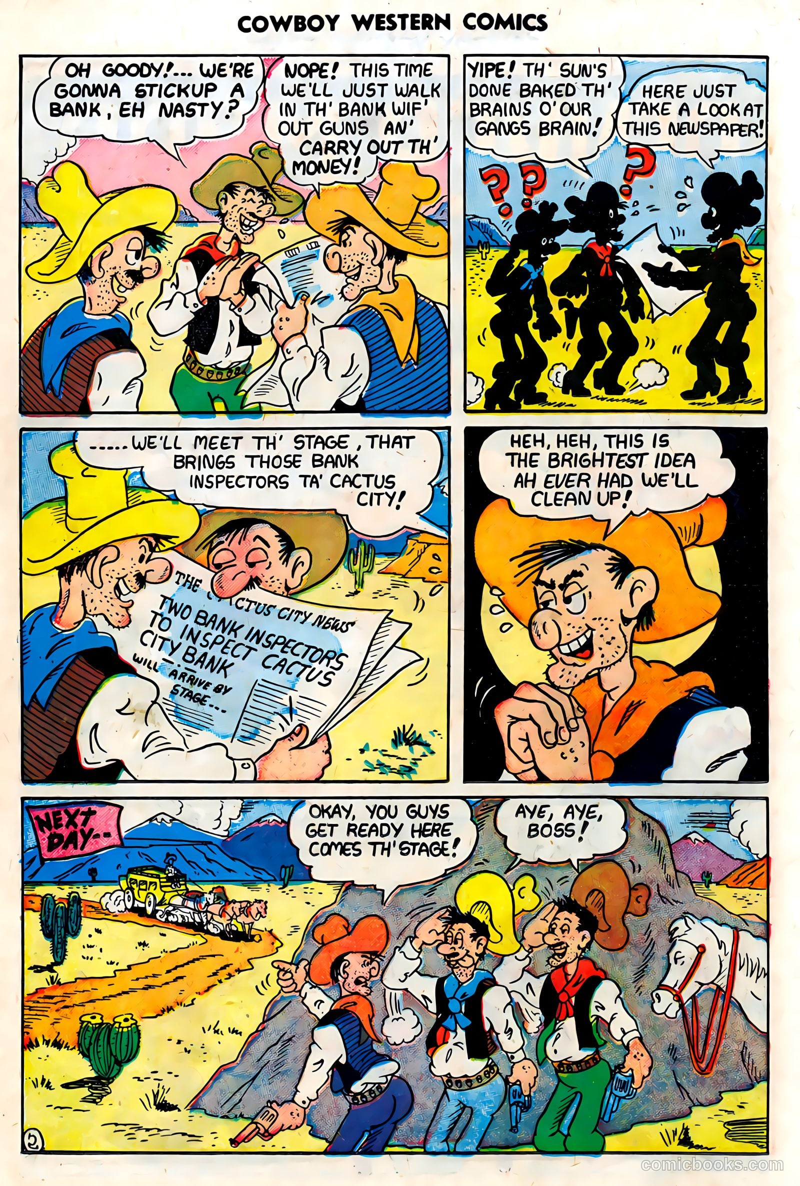 Cowboy Western Comics #26 — page 22 of 36